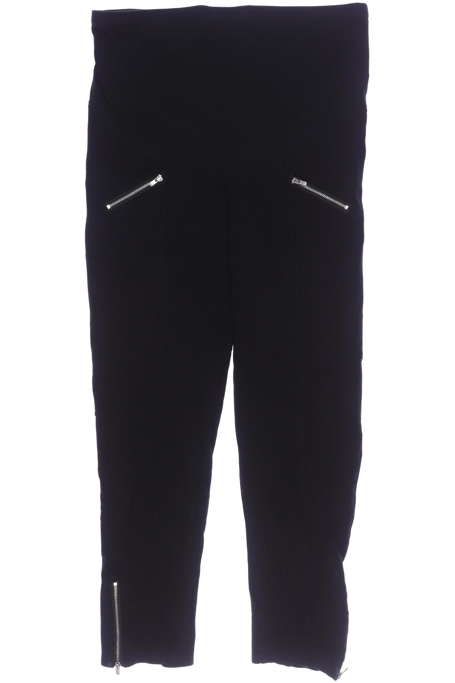 

H&M Mama Damen Stoffhose, schwarz, Gr. 0