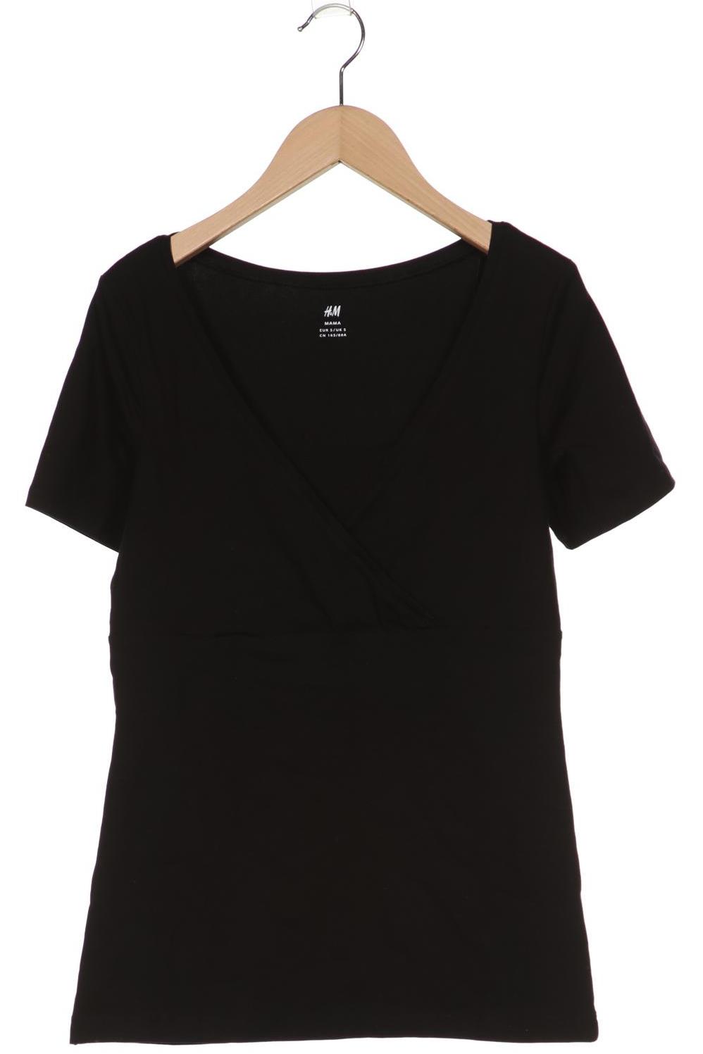 

H&M Mama Damen T-Shirt, schwarz, Gr. 36