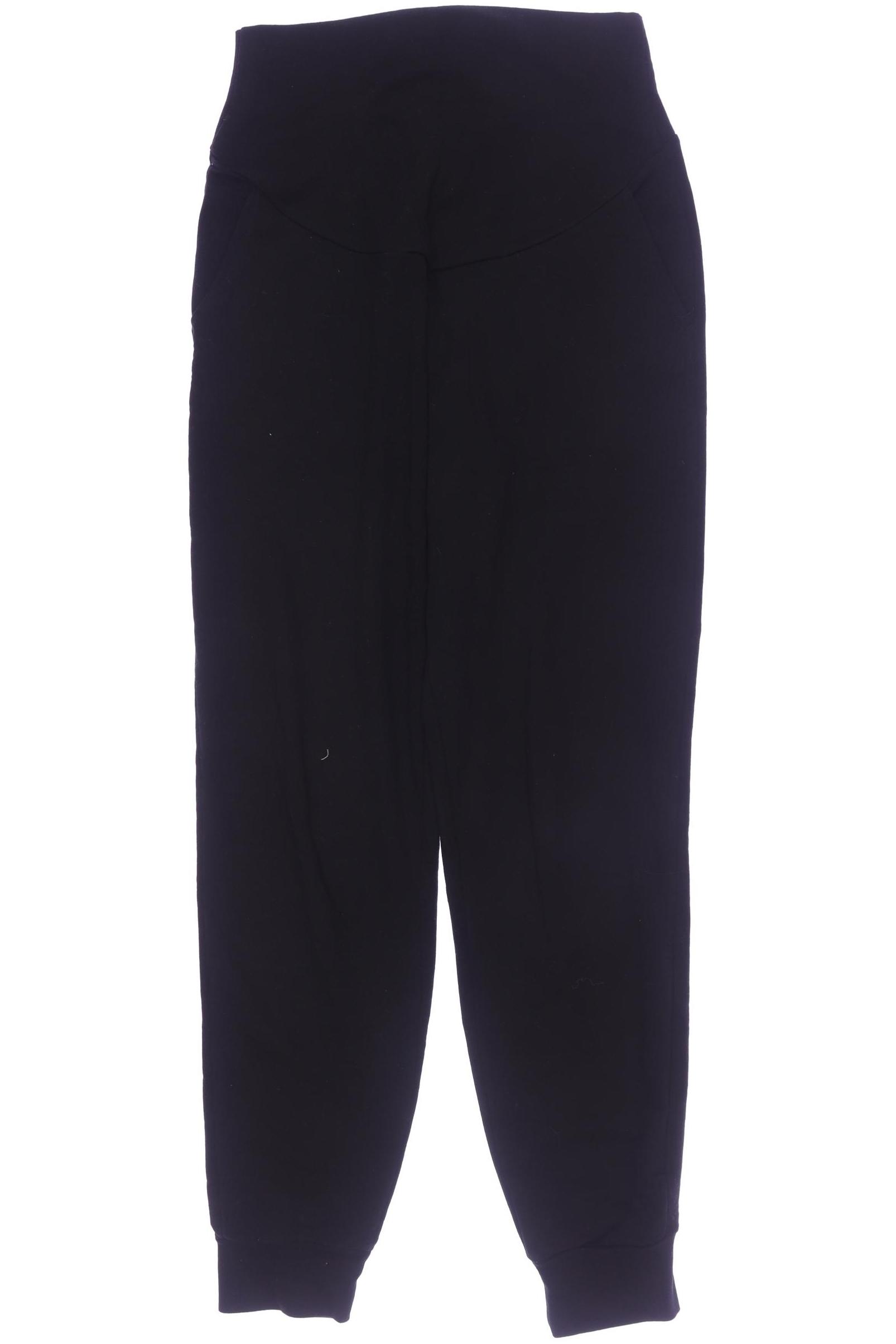 

H&M Mama Damen Stoffhose, schwarz, Gr. 0