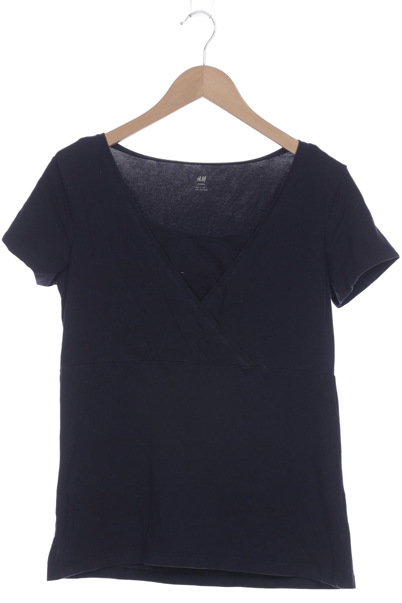 

H&M Mama Damen T-Shirt, marineblau, Gr. 42