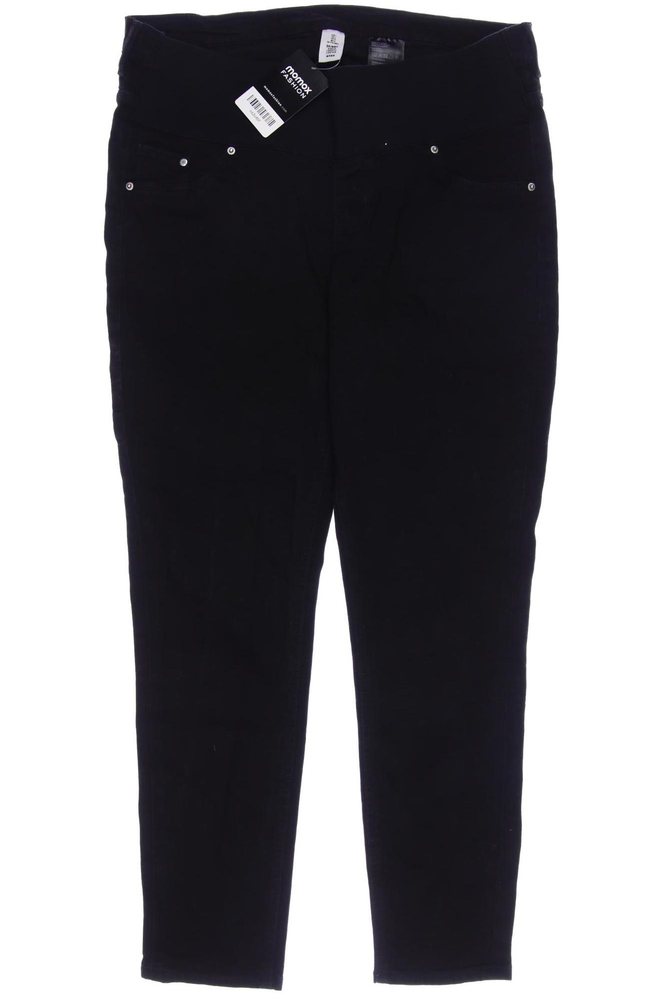 

H&M Mama Damen Jeans, schwarz, Gr. 0