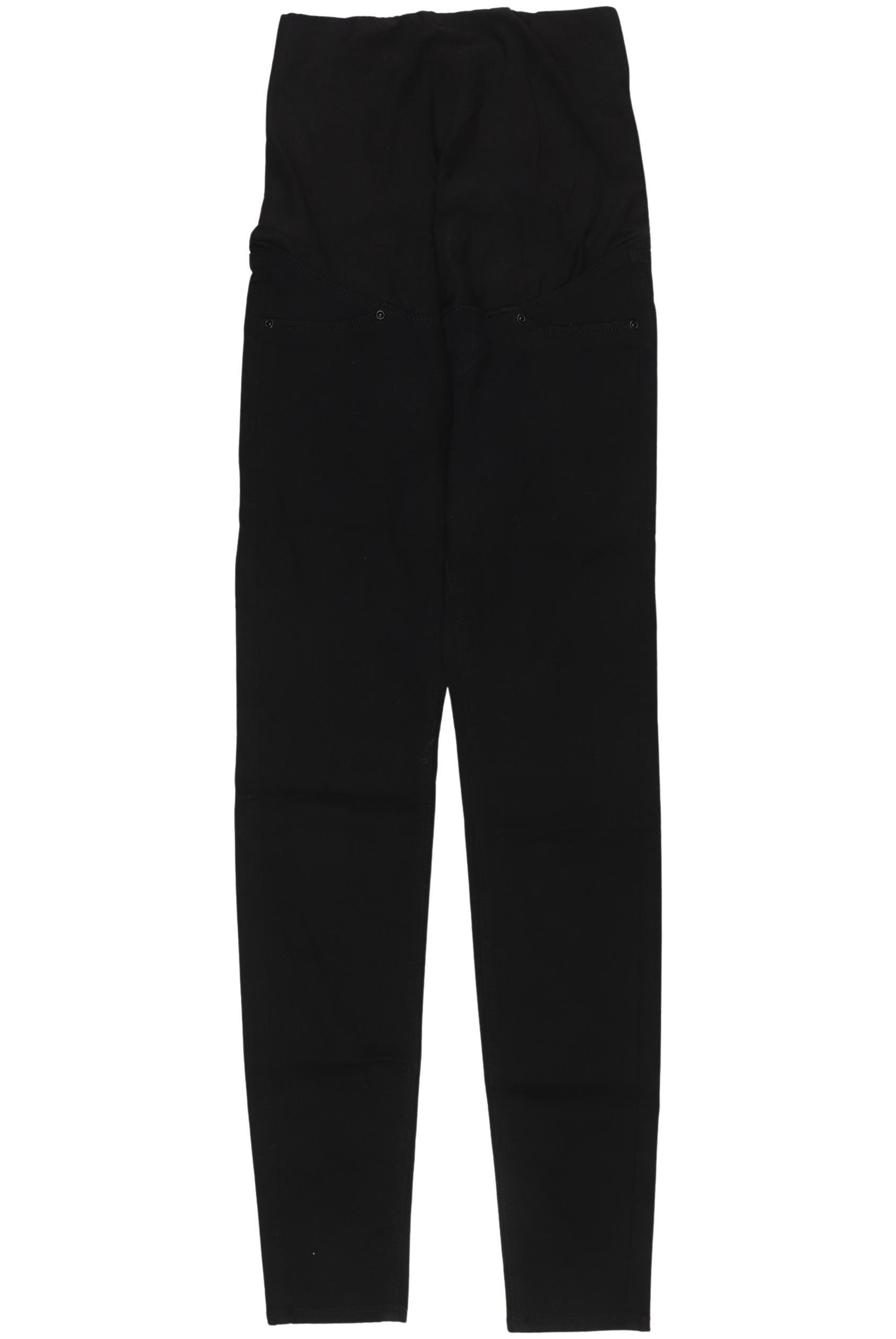 

H&M Mama Damen Jeans, schwarz, Gr. 0