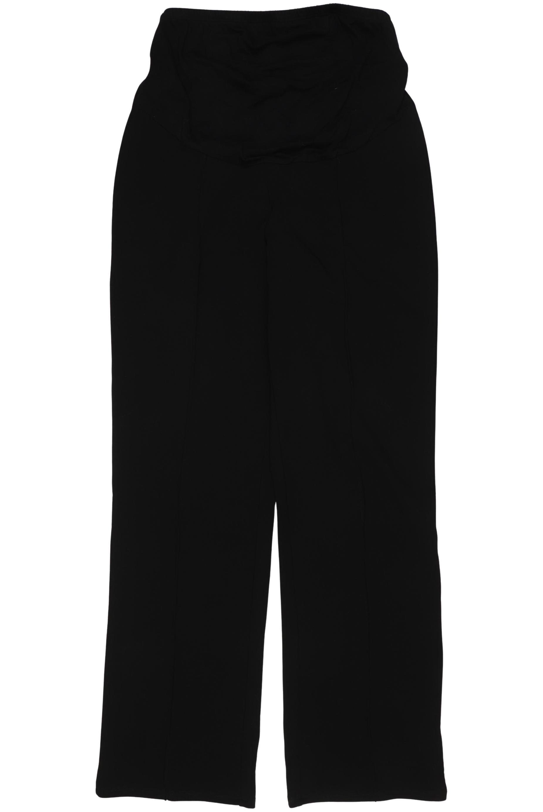 

H&M Mama Damen Stoffhose, schwarz, Gr. 0