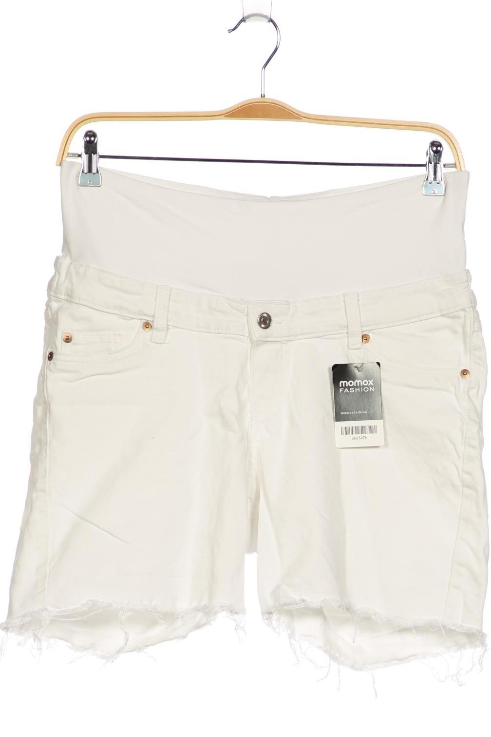 

H&M Mama Damen Shorts, weiß, Gr. 38