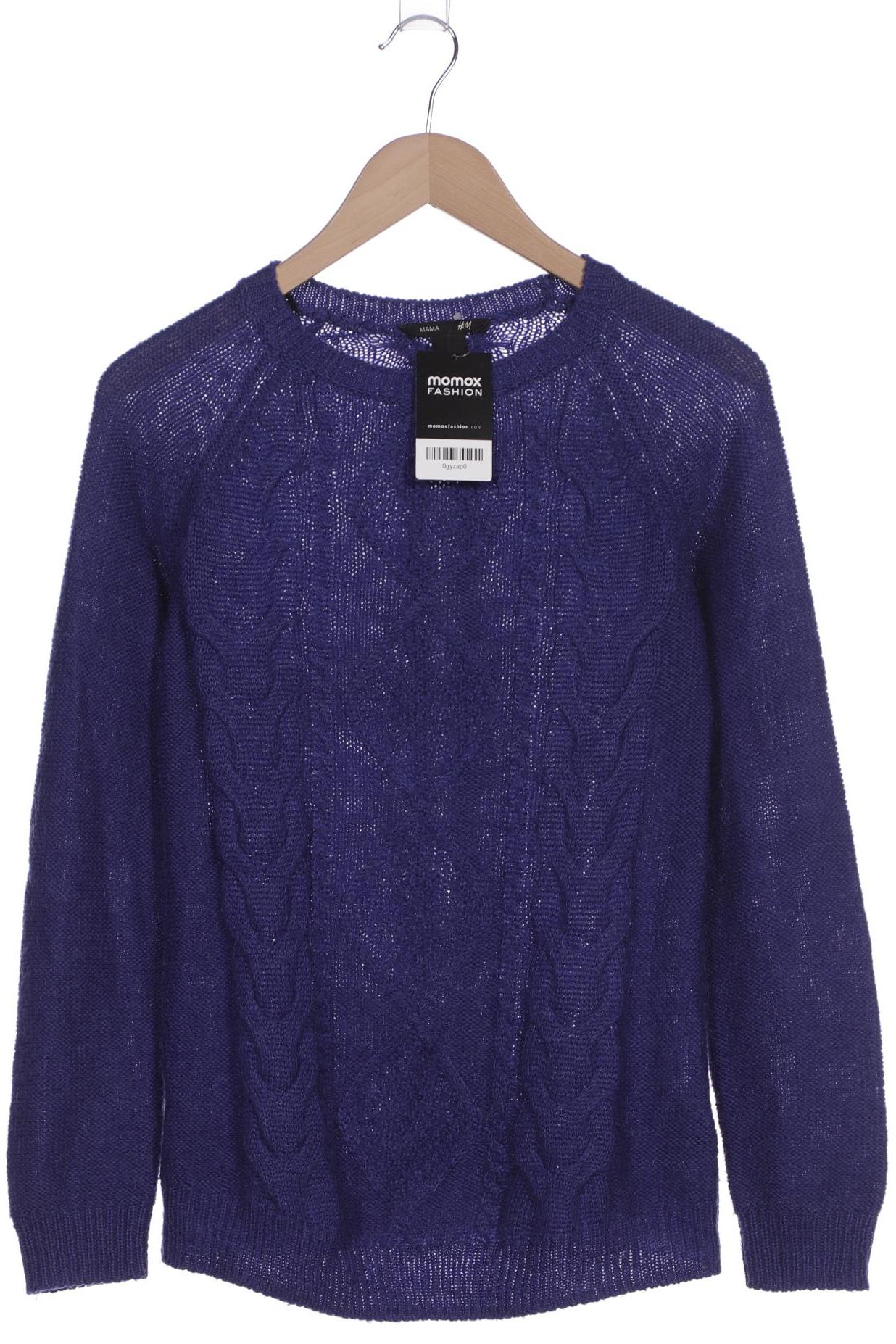 

H&M Mama Damen Pullover, blau, Gr. 36