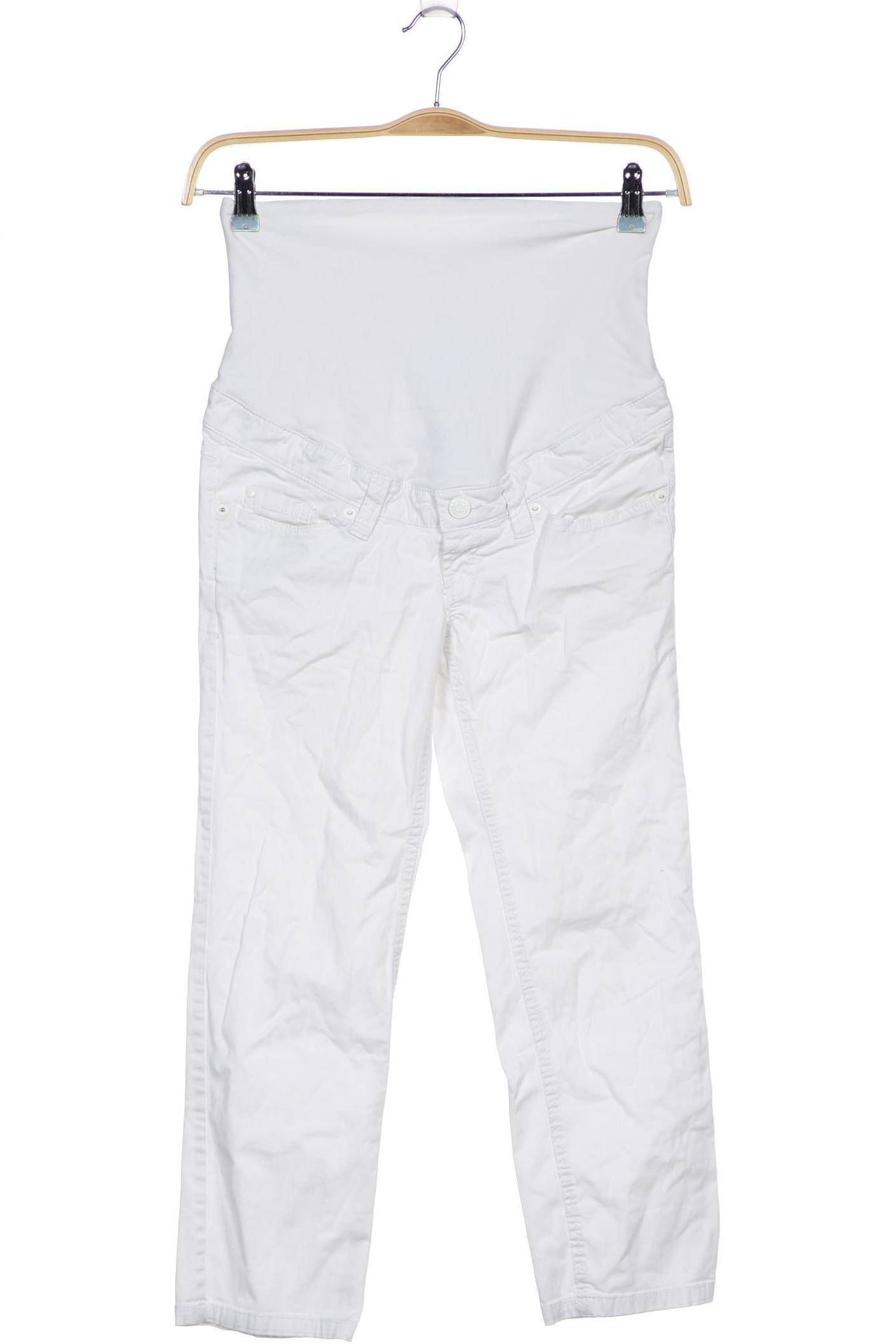 

H&M Mama Damen Jeans, cremeweiß