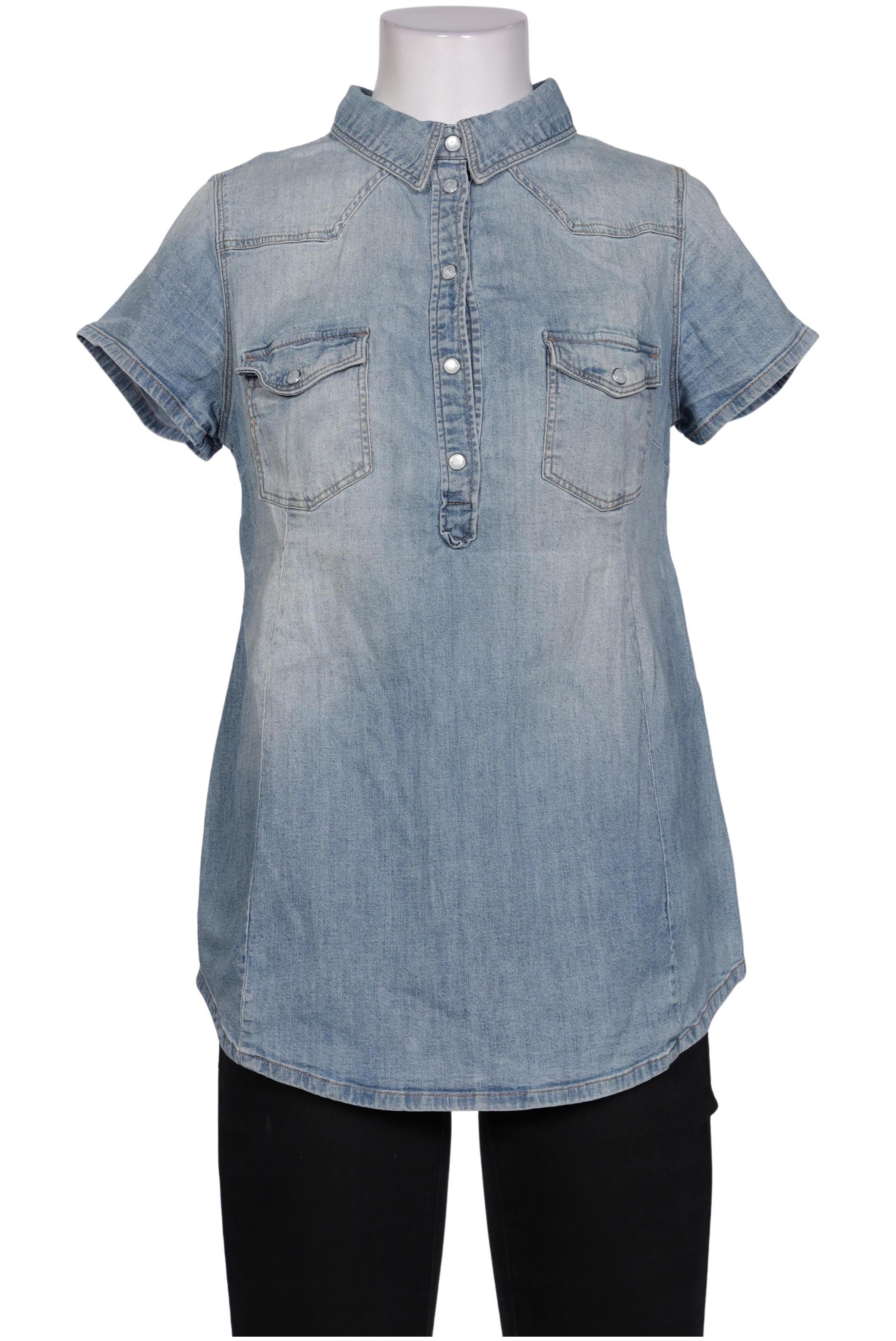 

H&M Mama Damen Bluse, hellblau, Gr. 36