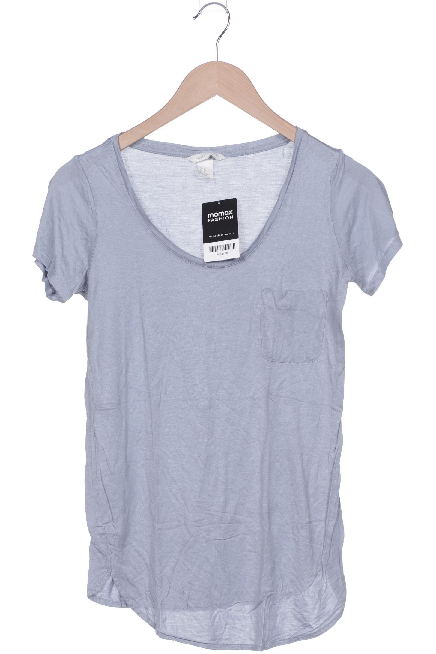

H&M Mama Damen T-Shirt, blau, Gr. 34
