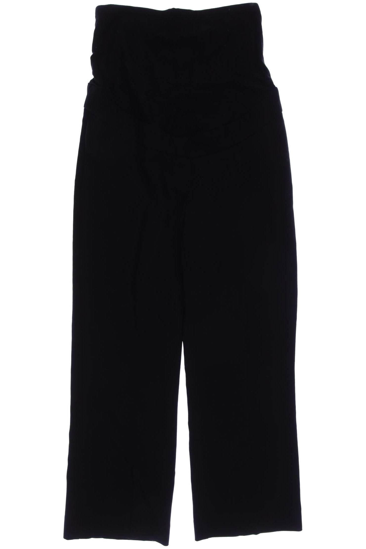 

H&M Mama Damen Stoffhose, schwarz, Gr. 0