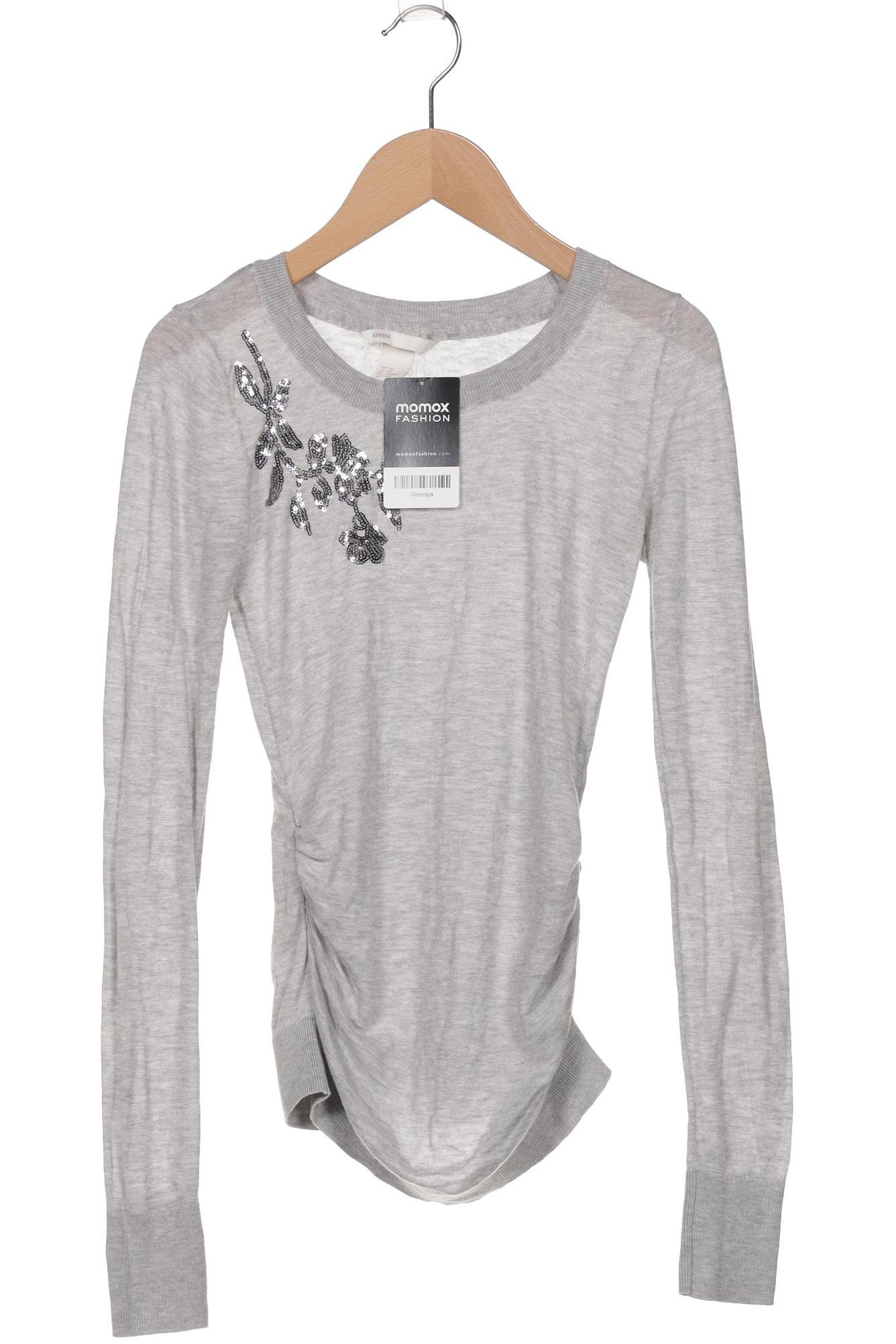 

H&M Mama Damen Pullover, grau, Gr. 34