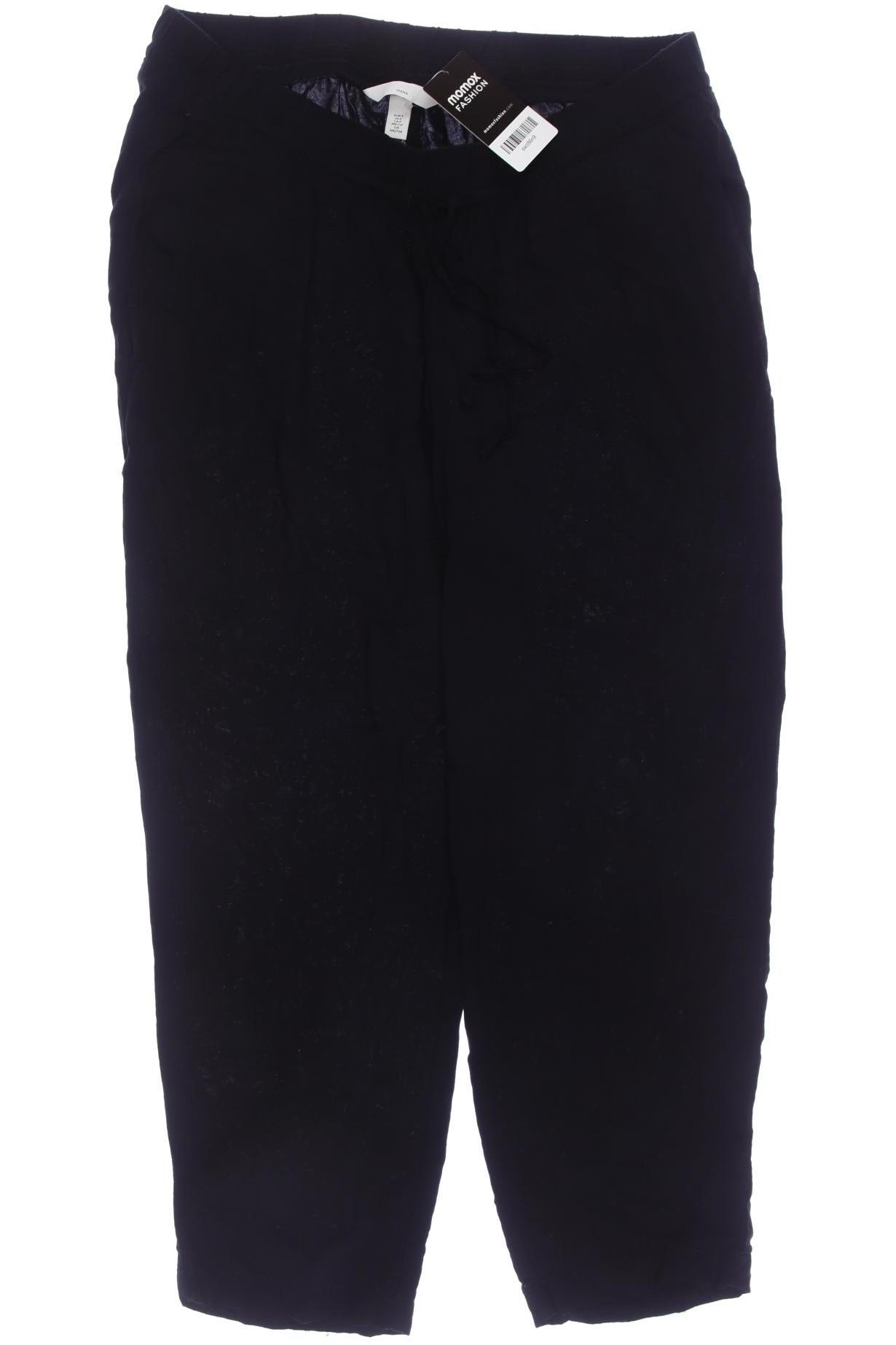 

H&M Mama Damen Stoffhose, schwarz, Gr. 0