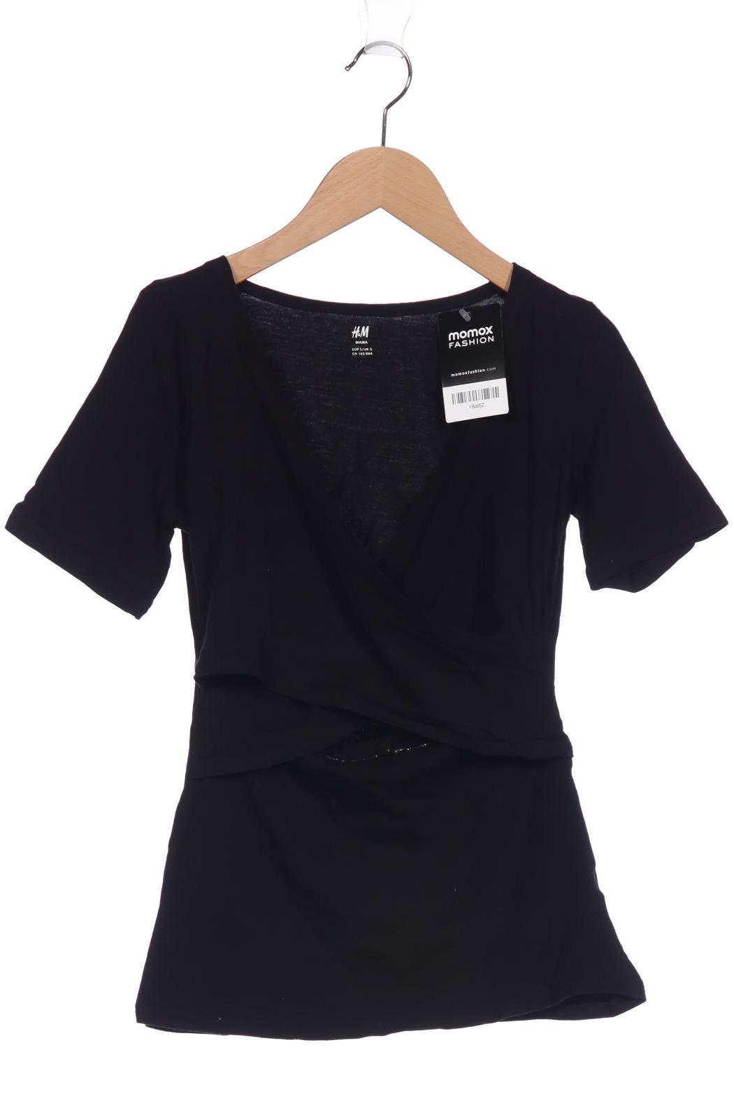 

H&M Mama Damen T-Shirt, schwarz, Gr. 36