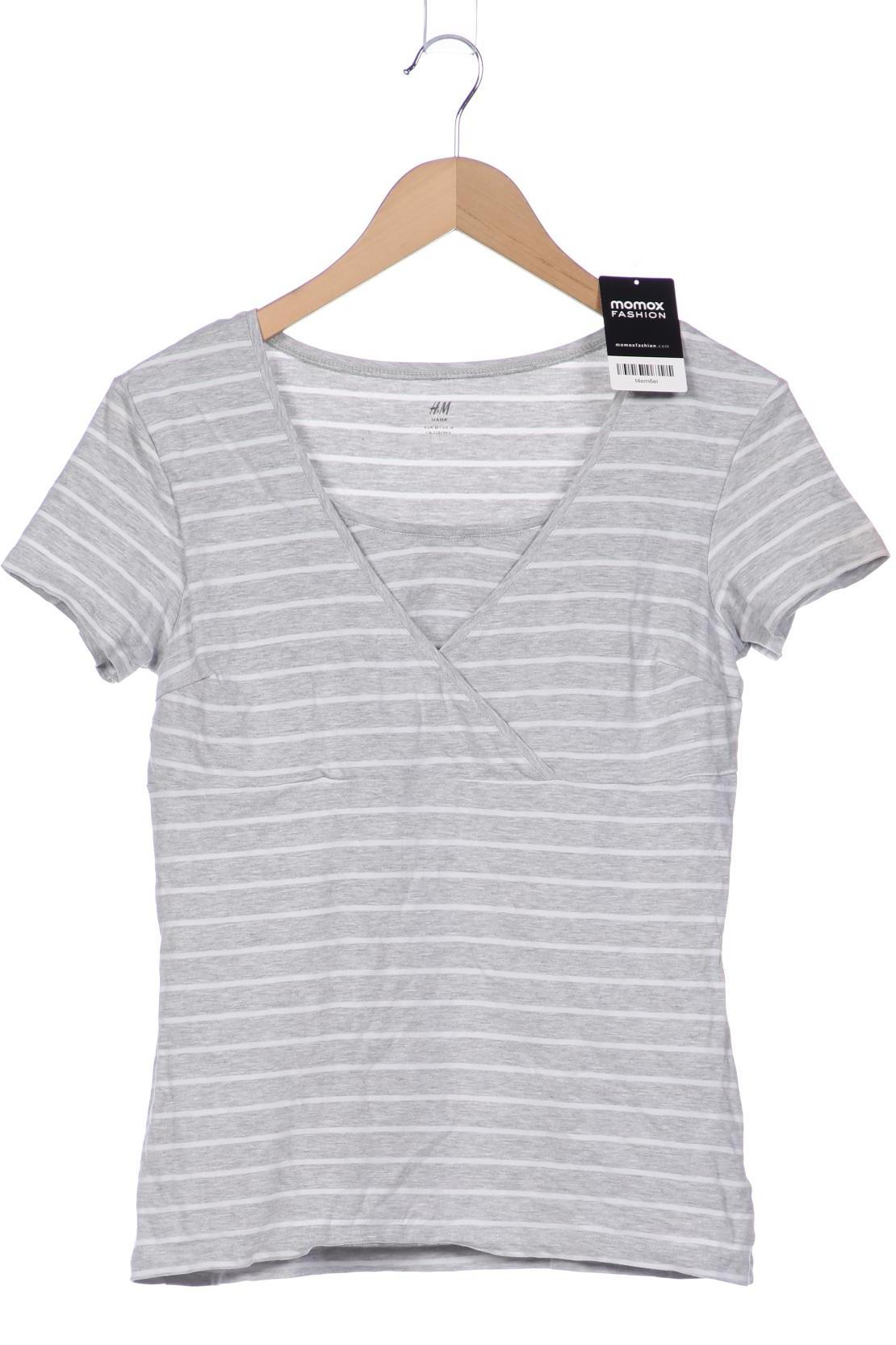 

H&M Mama Damen T-Shirt, grau, Gr. 38