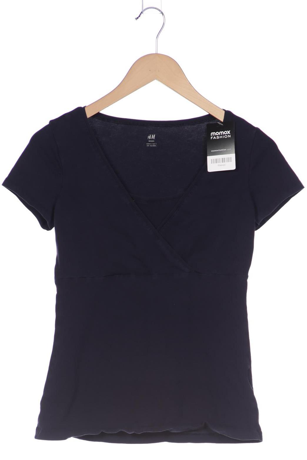 

H&M Mama Damen T-Shirt, marineblau, Gr. 36