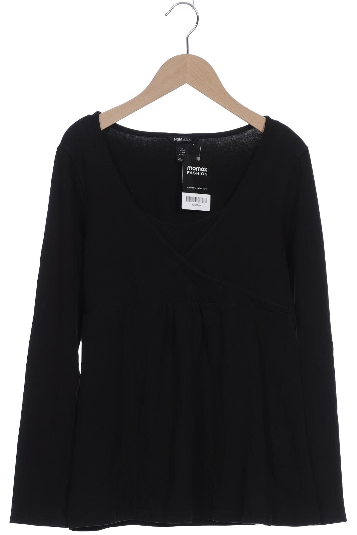 

H&M Mama Damen Langarmshirt, schwarz