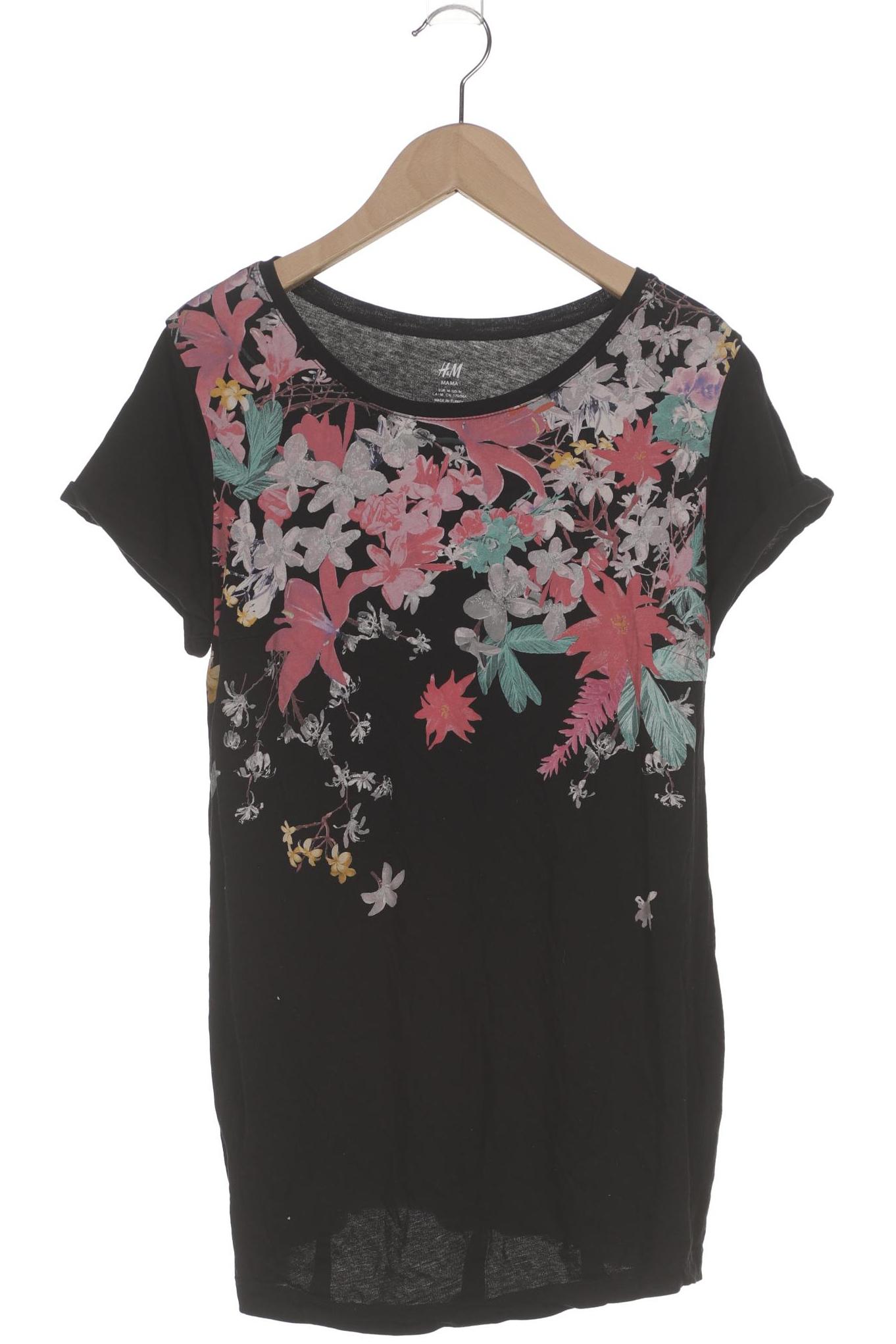 

H&M Mama Damen T-Shirt, schwarz, Gr. 38