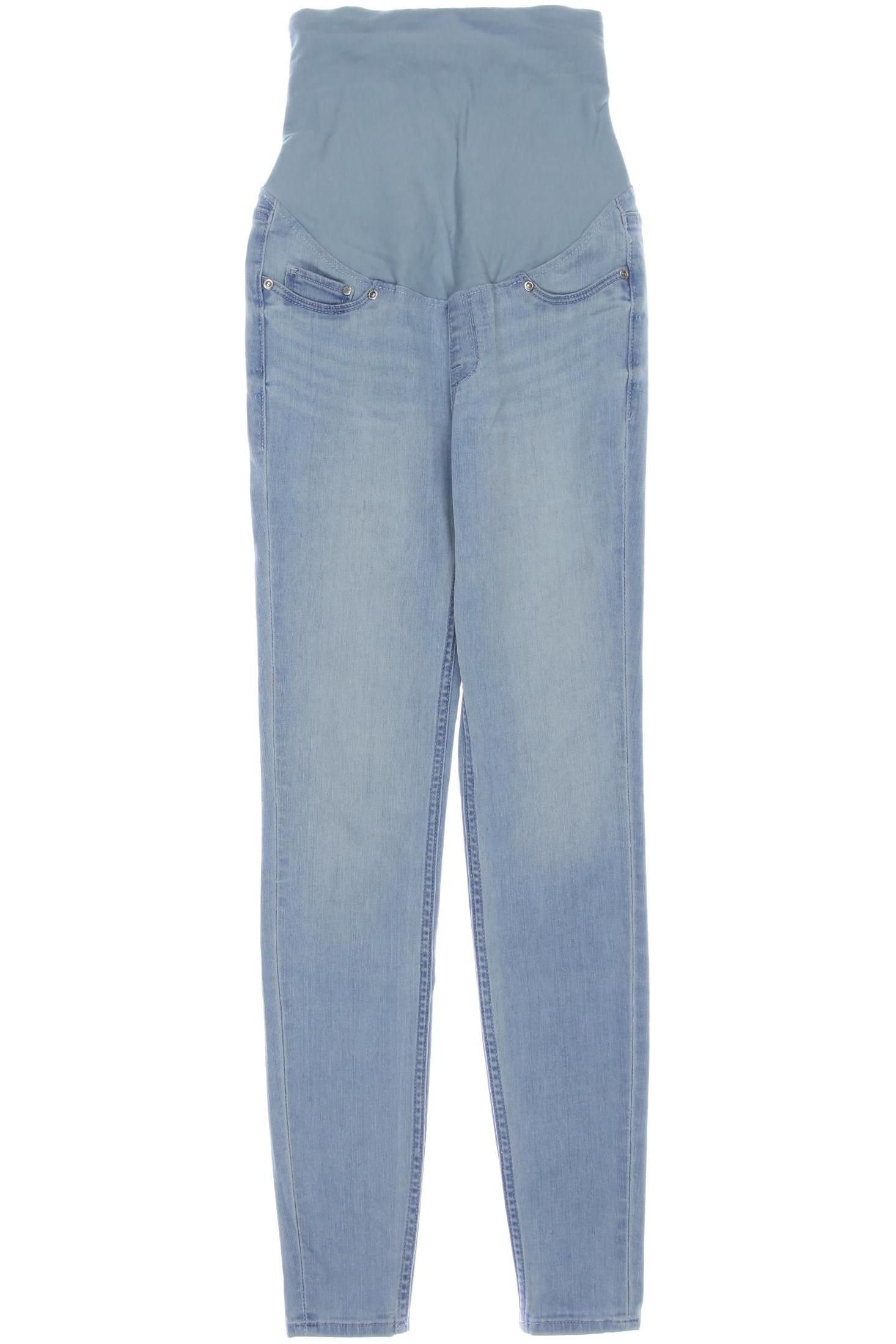 

H&M Mama Damen Jeans, hellblau, Gr. 0