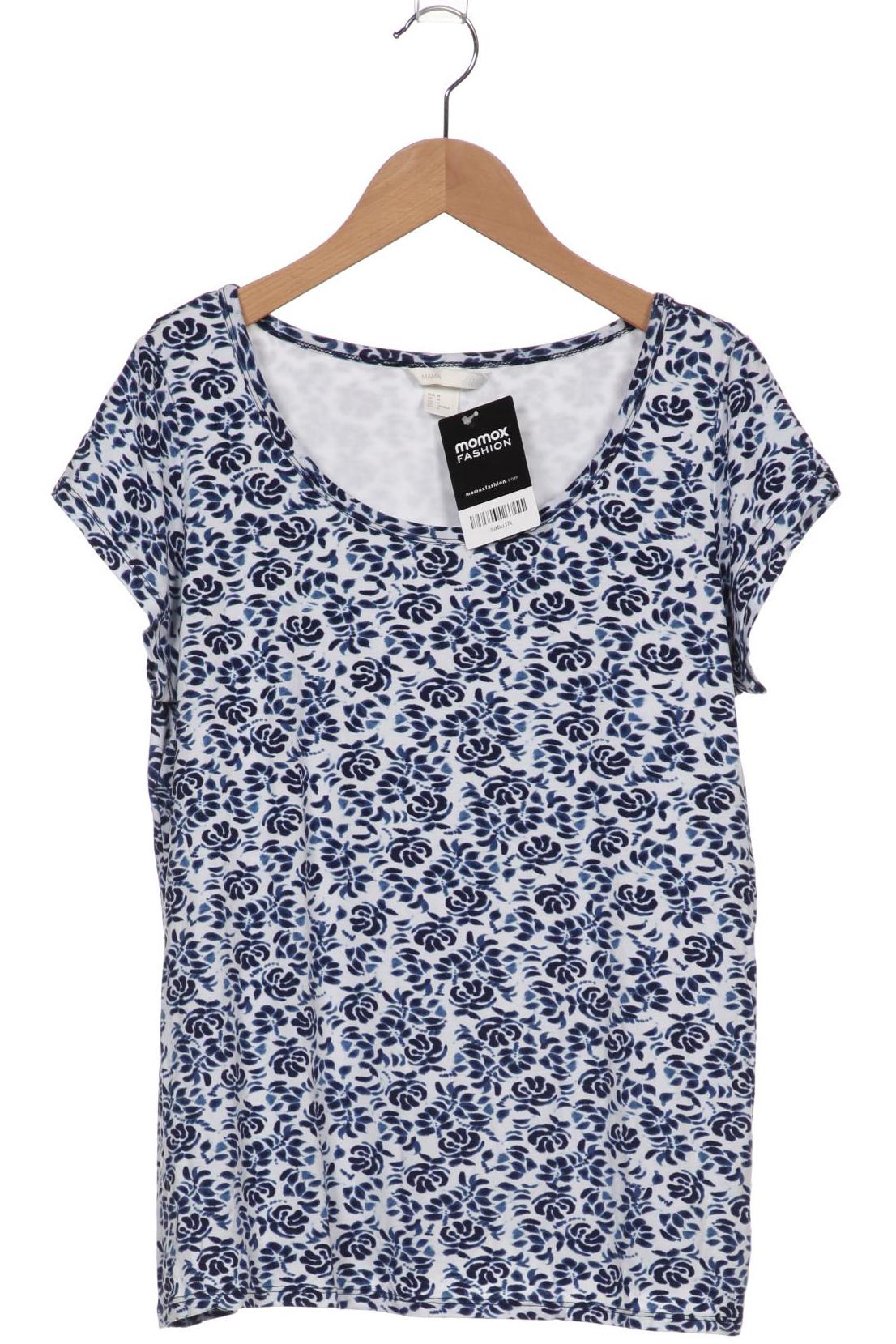 

H&M Mama Damen T-Shirt, blau, Gr. 38