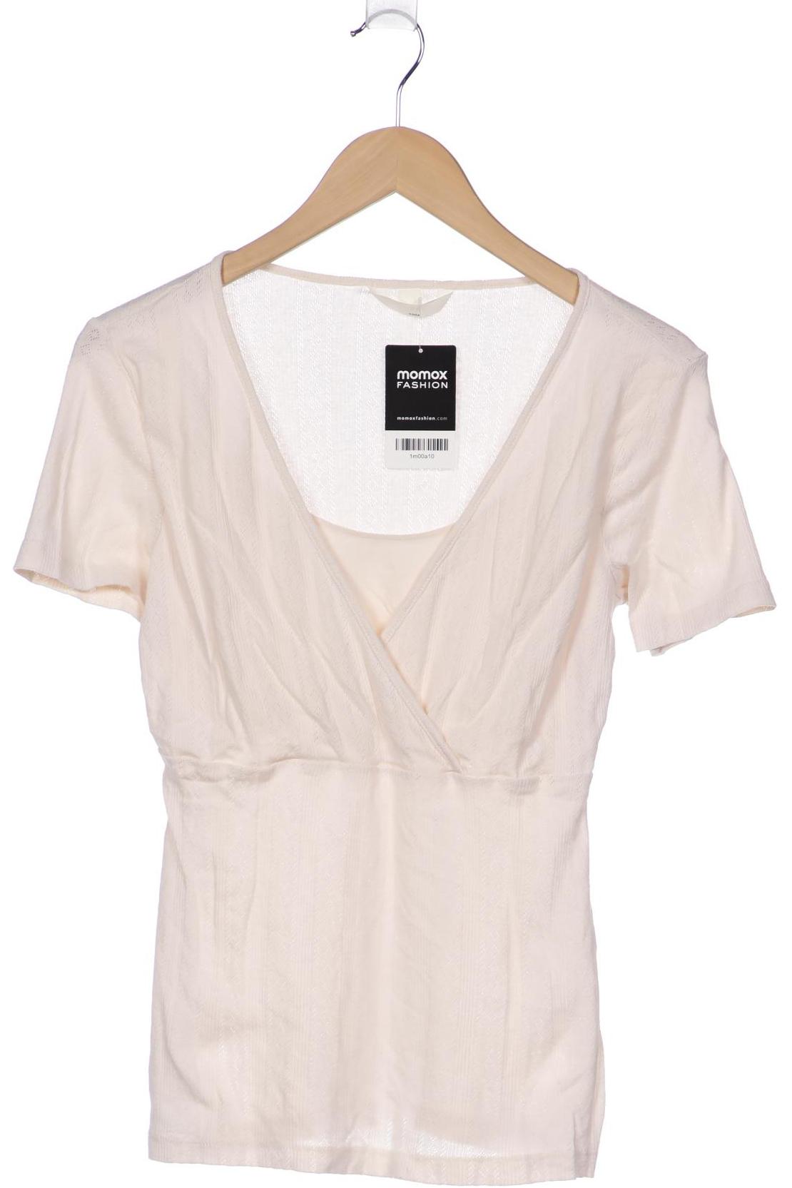 

H&M Mama Damen T-Shirt, beige, Gr. 34
