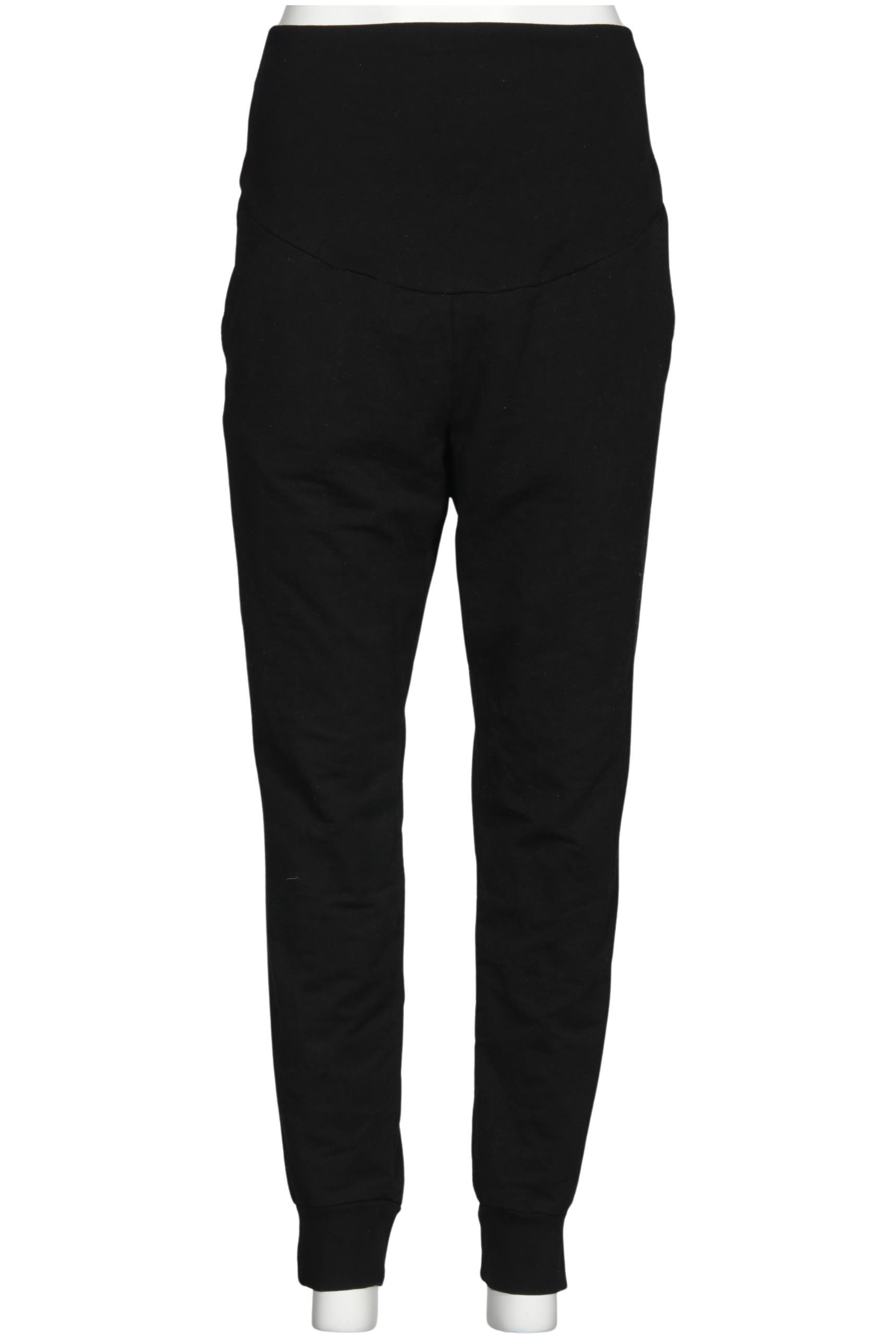 

H&M Mama Damen Stoffhose, schwarz, Gr. 0