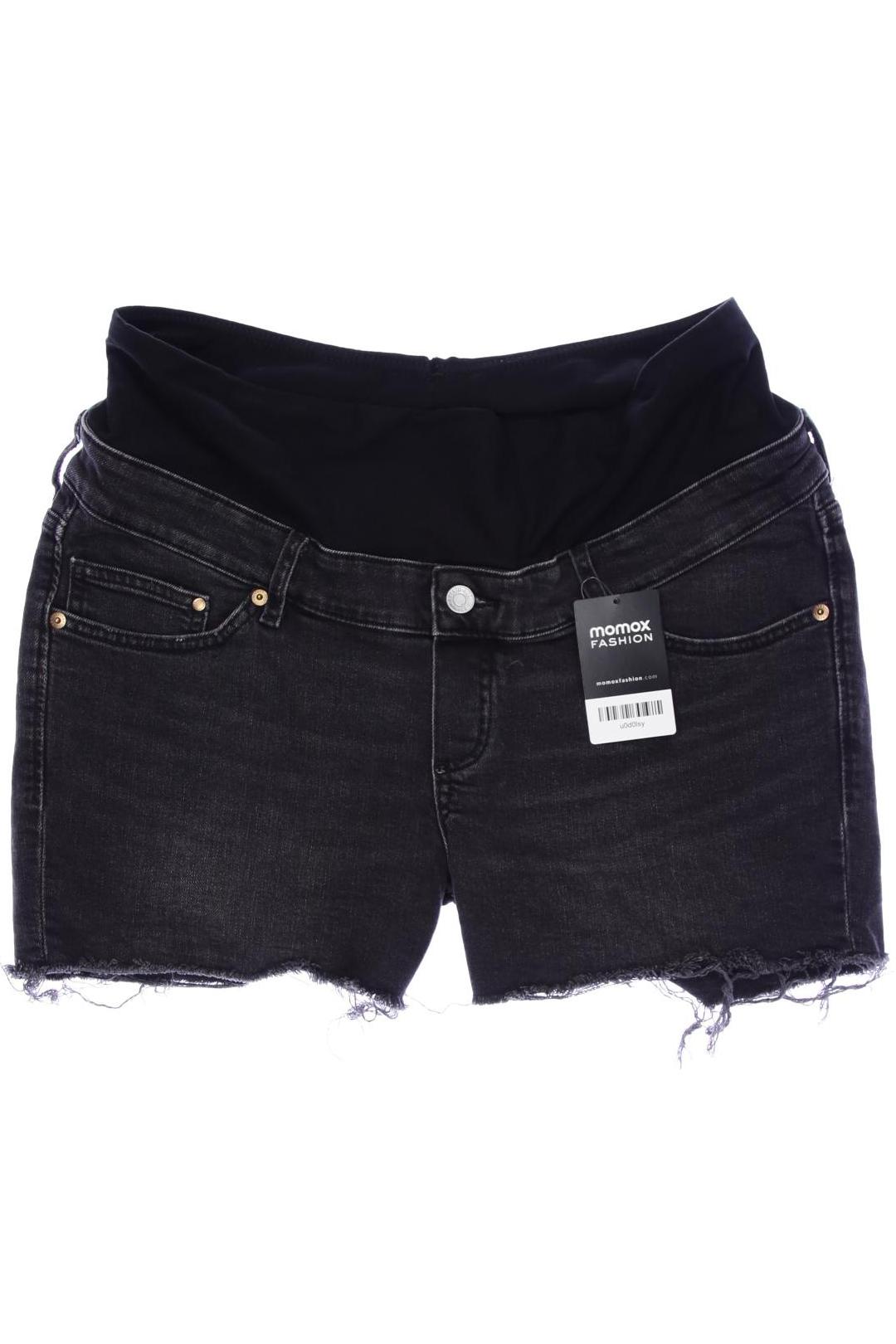 

H&M Mama Damen Shorts, schwarz, Gr. 38