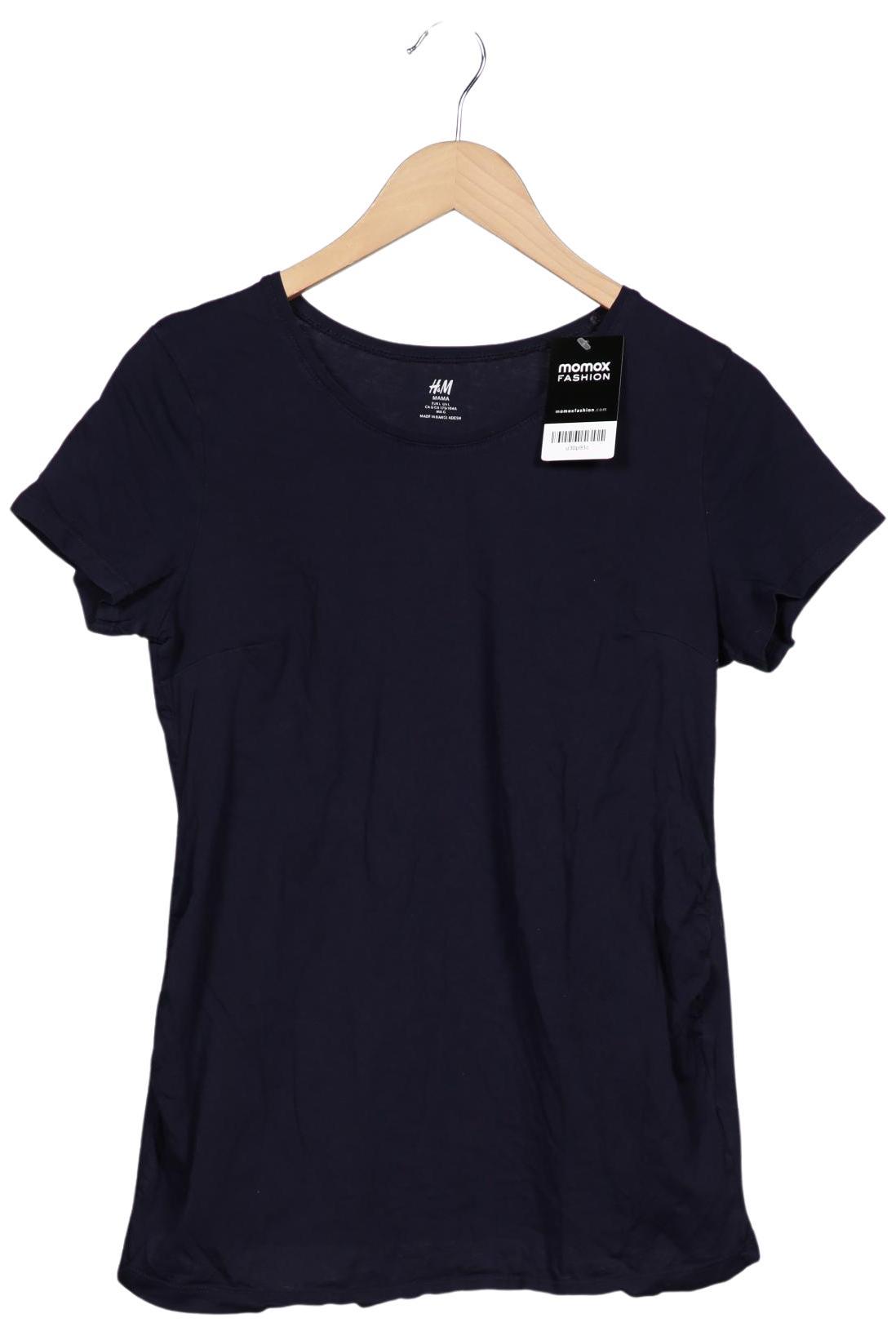 

H&M Mama Damen T-Shirt, marineblau, Gr. 42