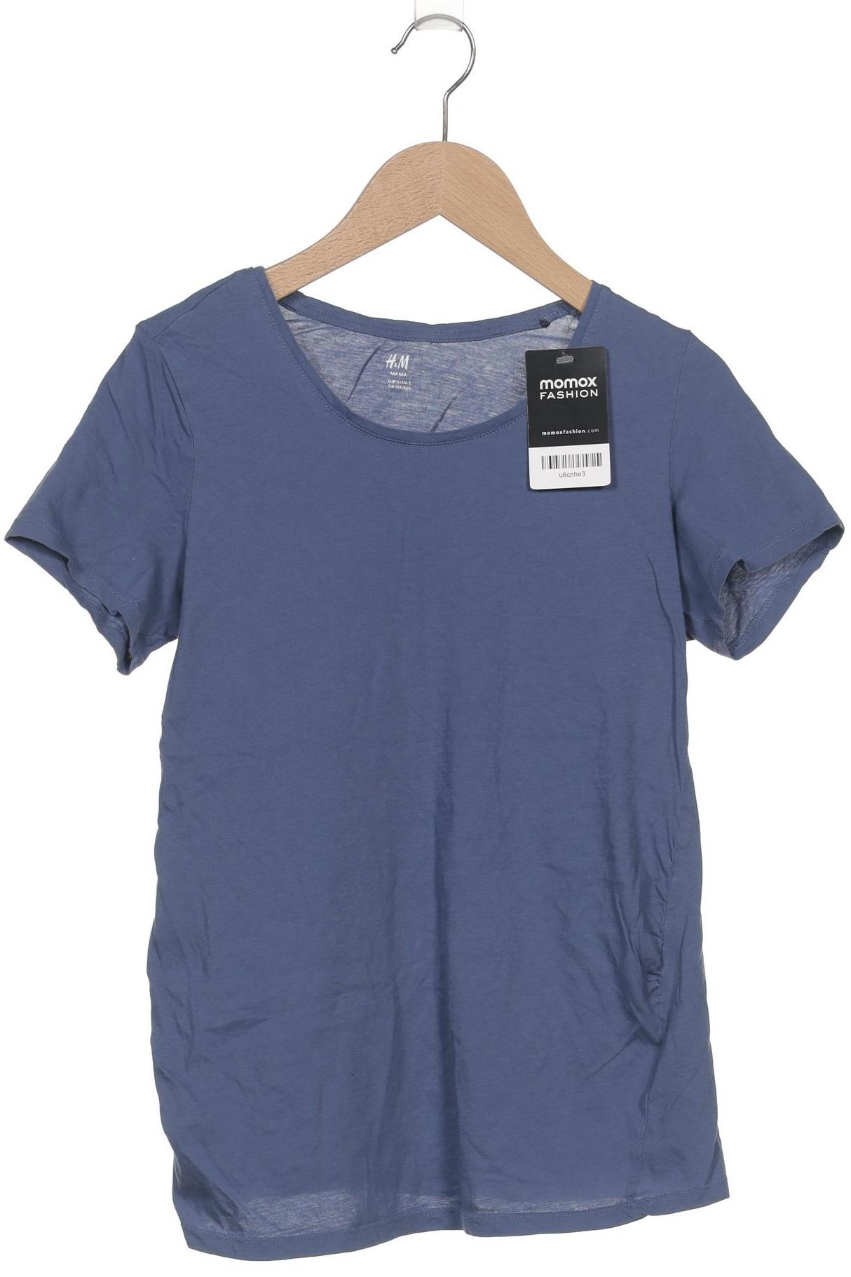 

H&M Mama Damen T-Shirt, blau, Gr. 36