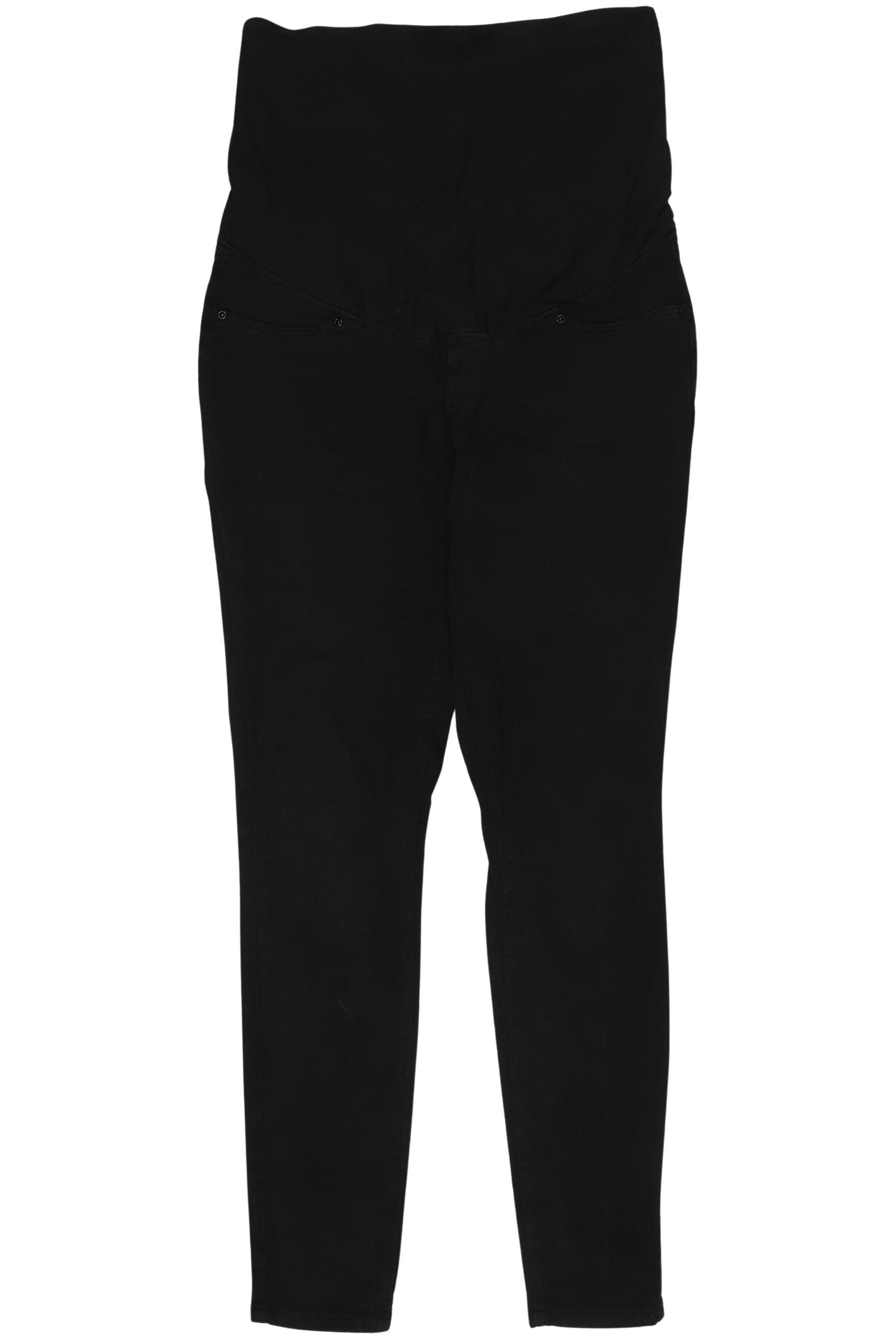 

H&M Mama Damen Stoffhose, schwarz, Gr. 0