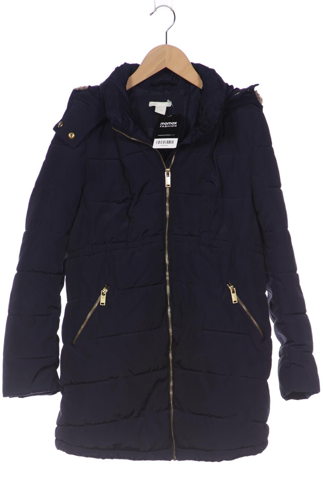 

H&M Mama Damen Mantel, marineblau, Gr. 36