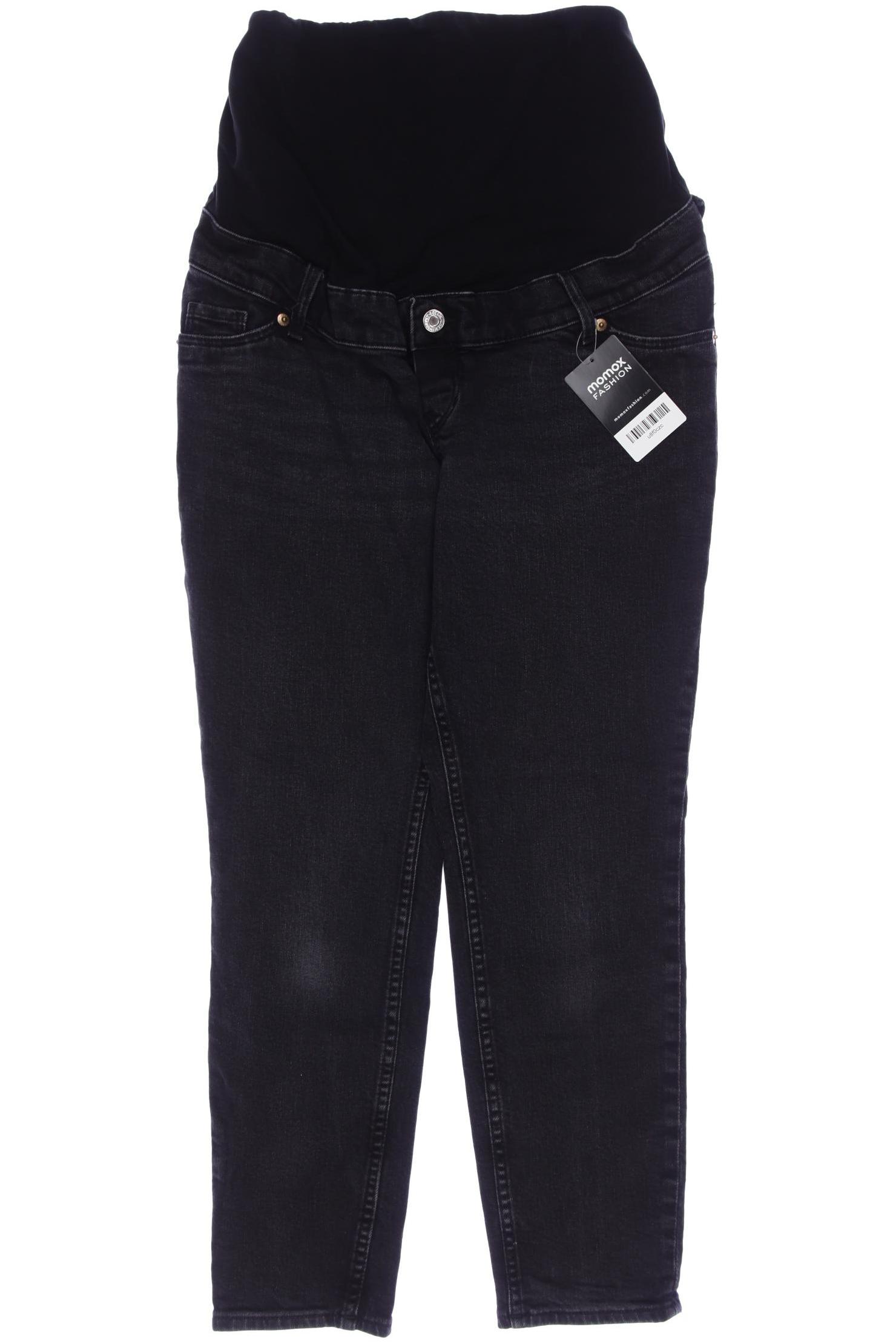 

H&M Mama Damen Jeans, schwarz, Gr. 0