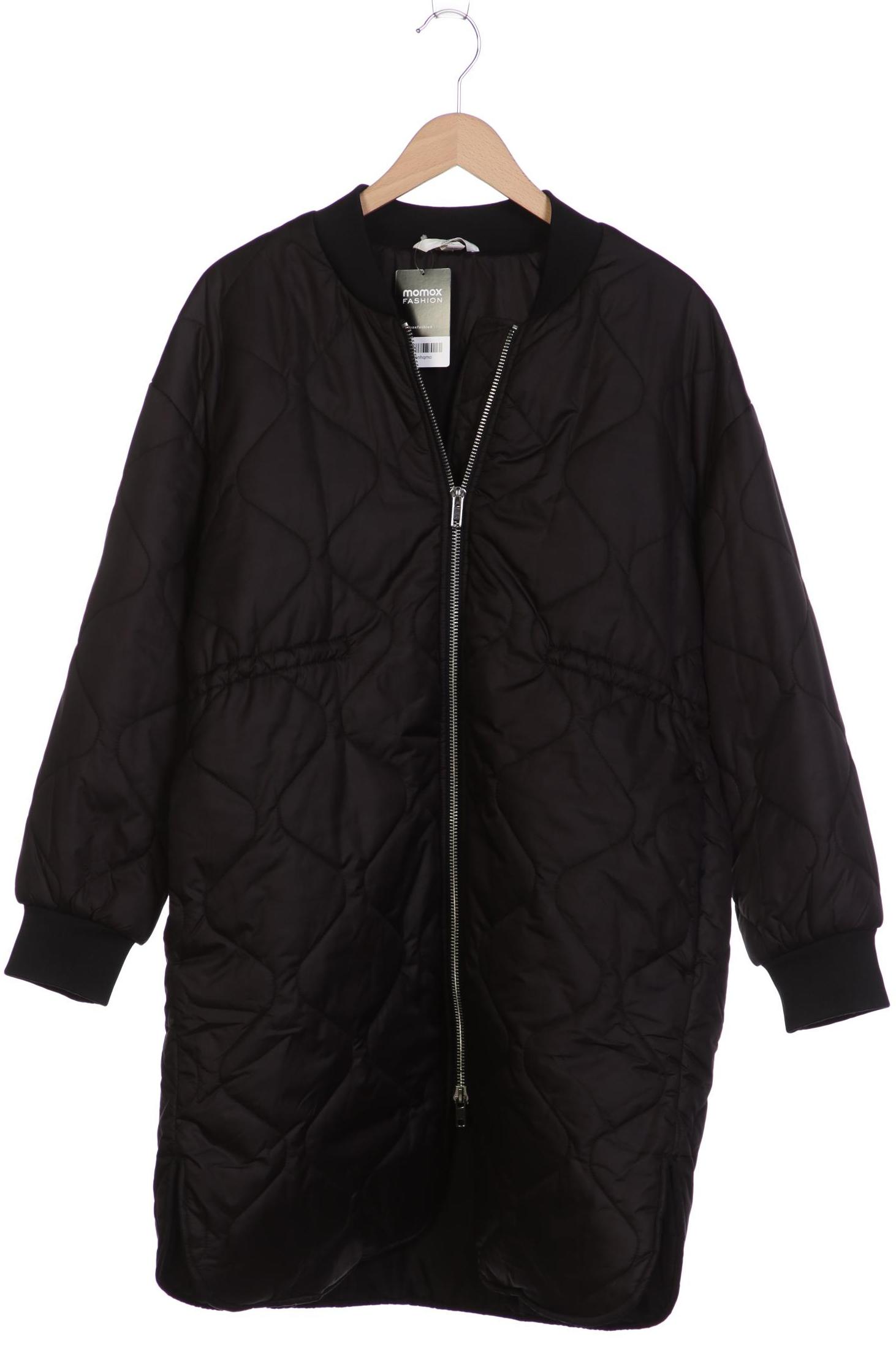 

H&M Mama Damen Mantel, schwarz, Gr. 38