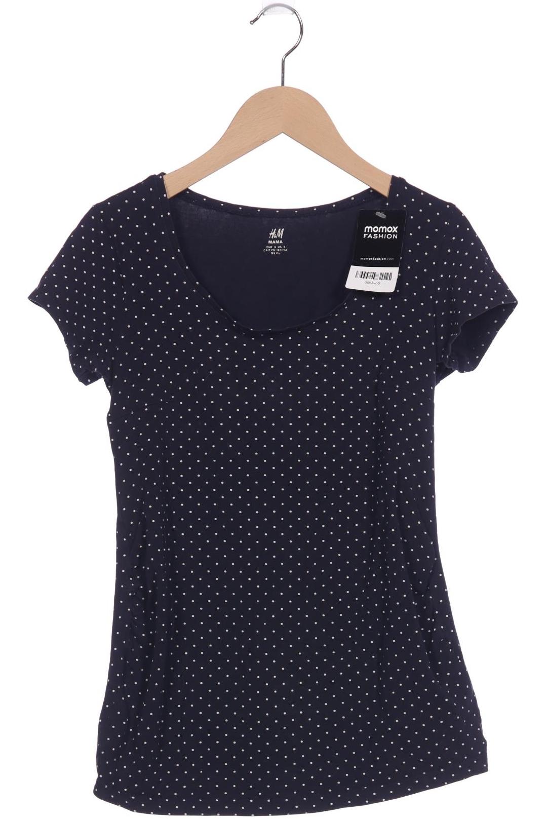 

H&M Mama Damen T-Shirt, marineblau, Gr. 36