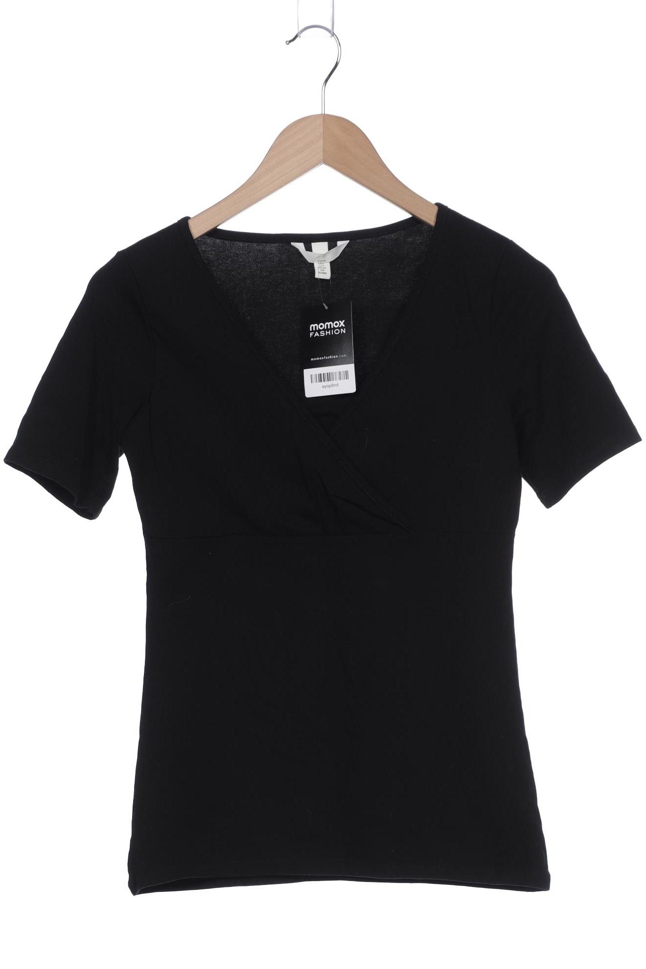 

H&M Mama Damen T-Shirt, schwarz, Gr. 36