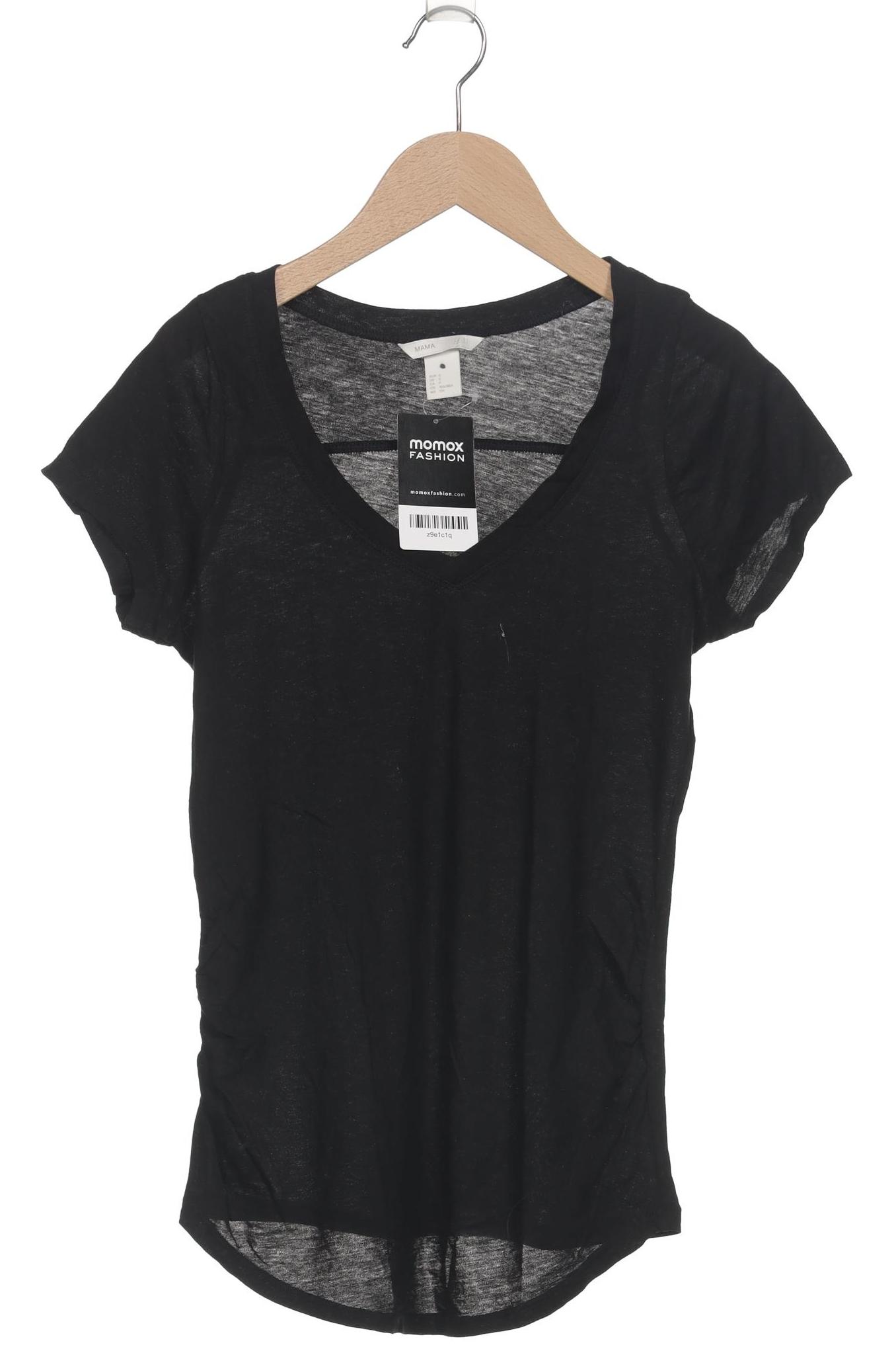 

H&M Mama Damen T-Shirt, schwarz, Gr. 36