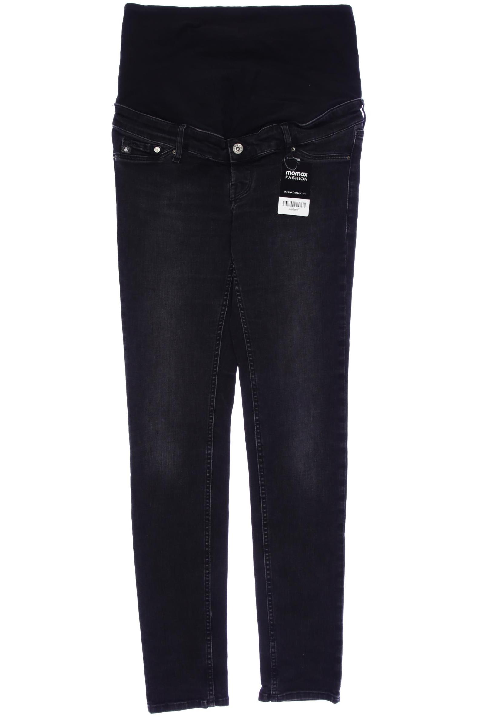 

H&M Mama Damen Jeans, schwarz, Gr. 42