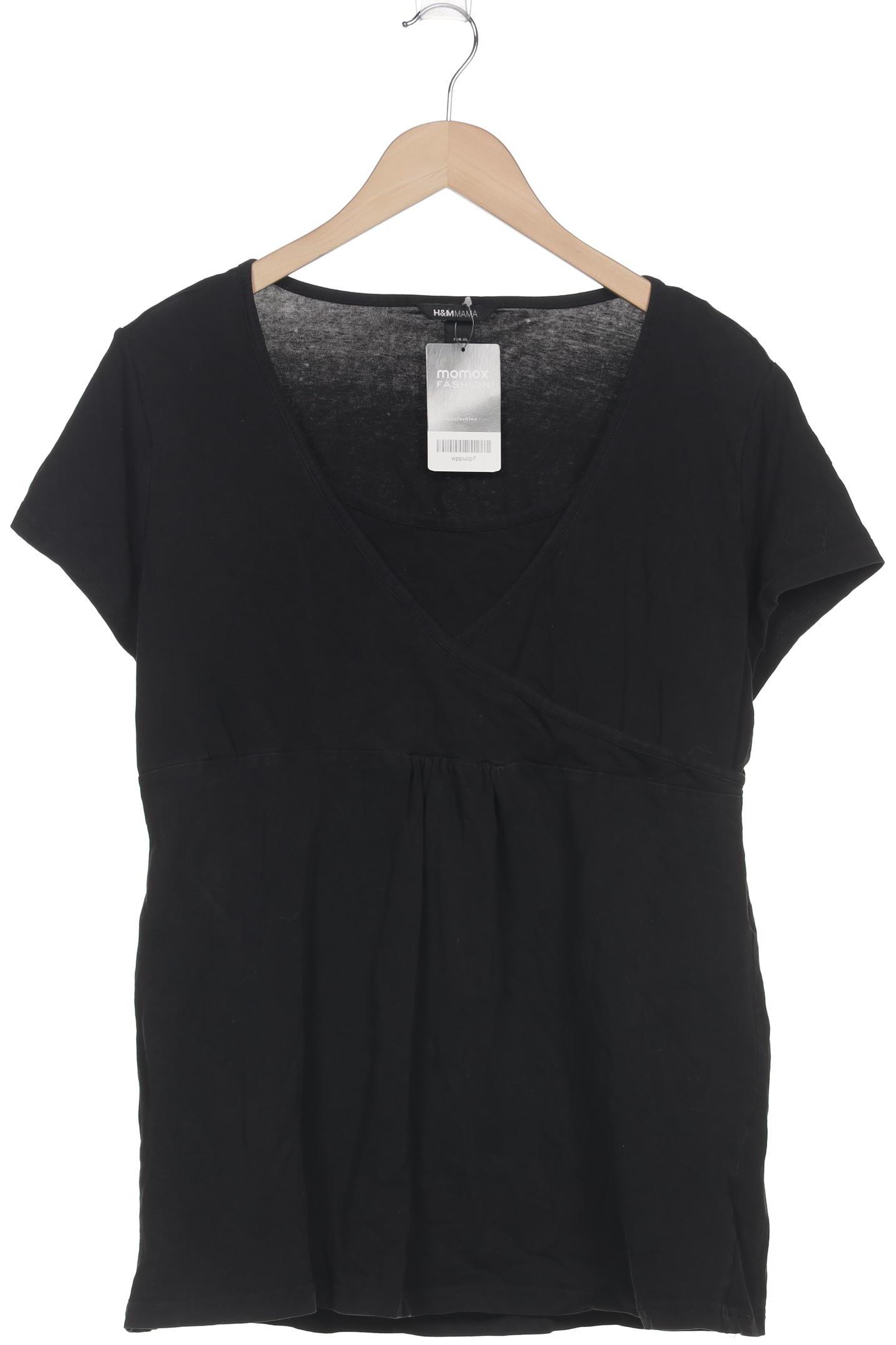 

H&M Mama Damen T-Shirt, schwarz, Gr. 44