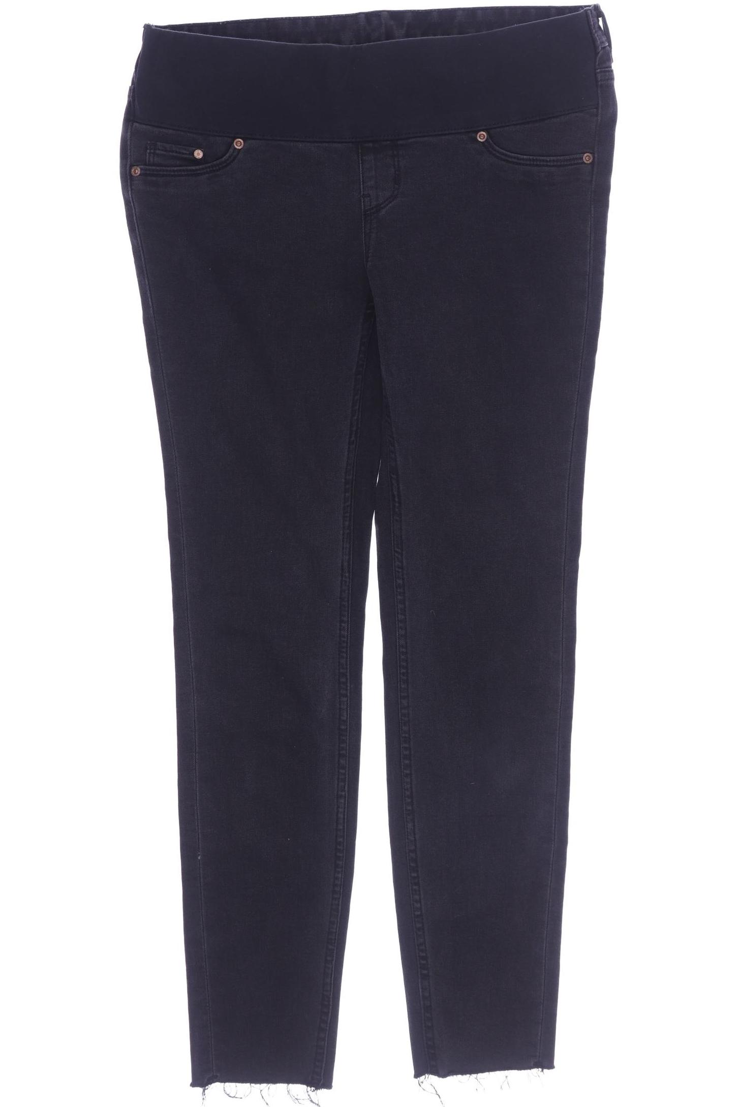 

H&M Mama Damen Jeans, schwarz, Gr. 38