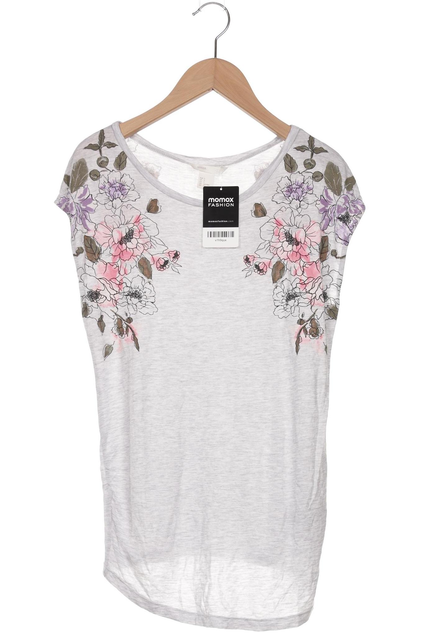 

H&M Mama Damen T-Shirt, grau, Gr. 36