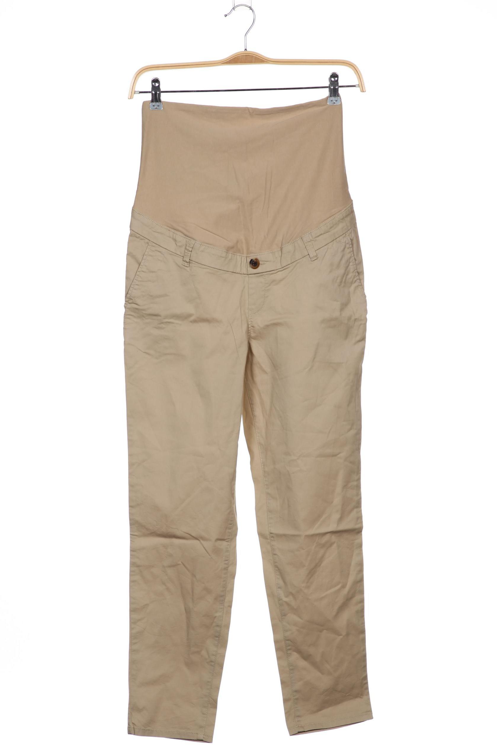 

H&M Mama Damen Stoffhose, beige, Gr. 36