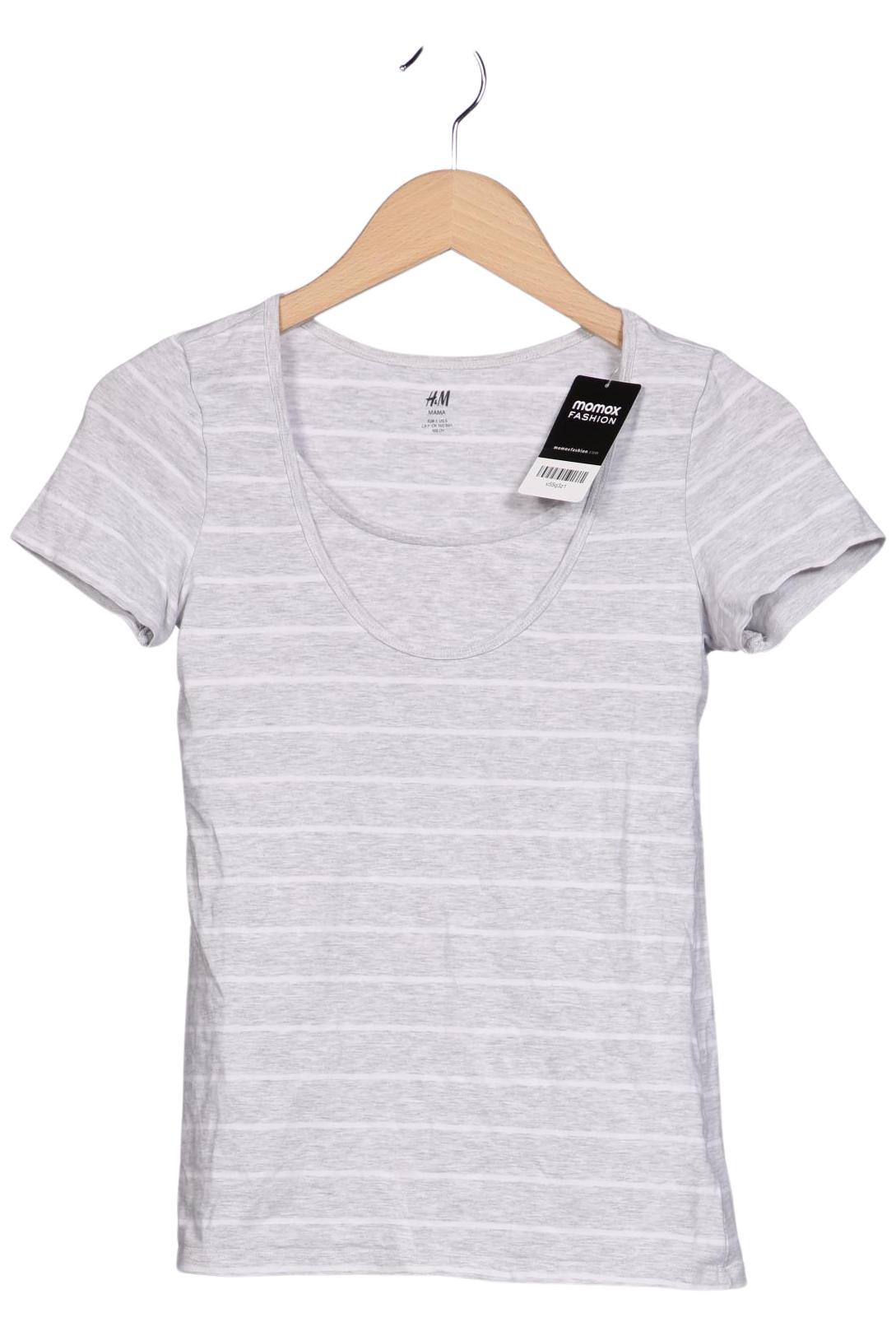 

H&M Mama Damen T-Shirt, grau, Gr. 36