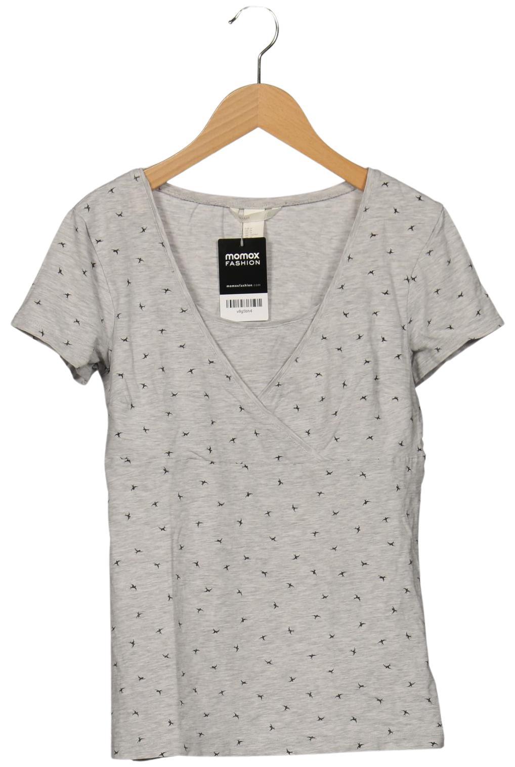 

H&M Mama Damen T-Shirt, grau, Gr. 38