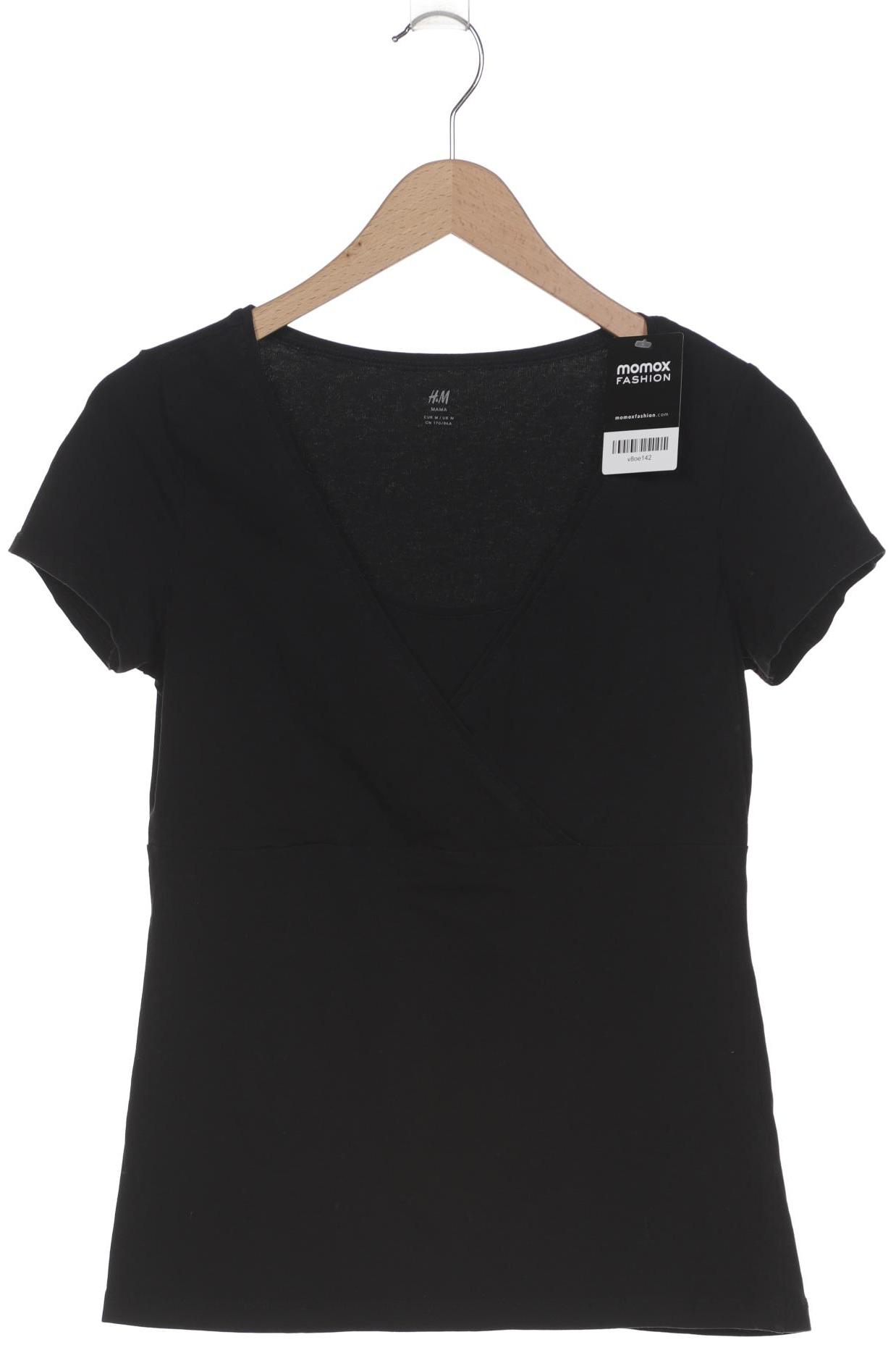 

H&M Mama Damen T-Shirt, schwarz, Gr. 38