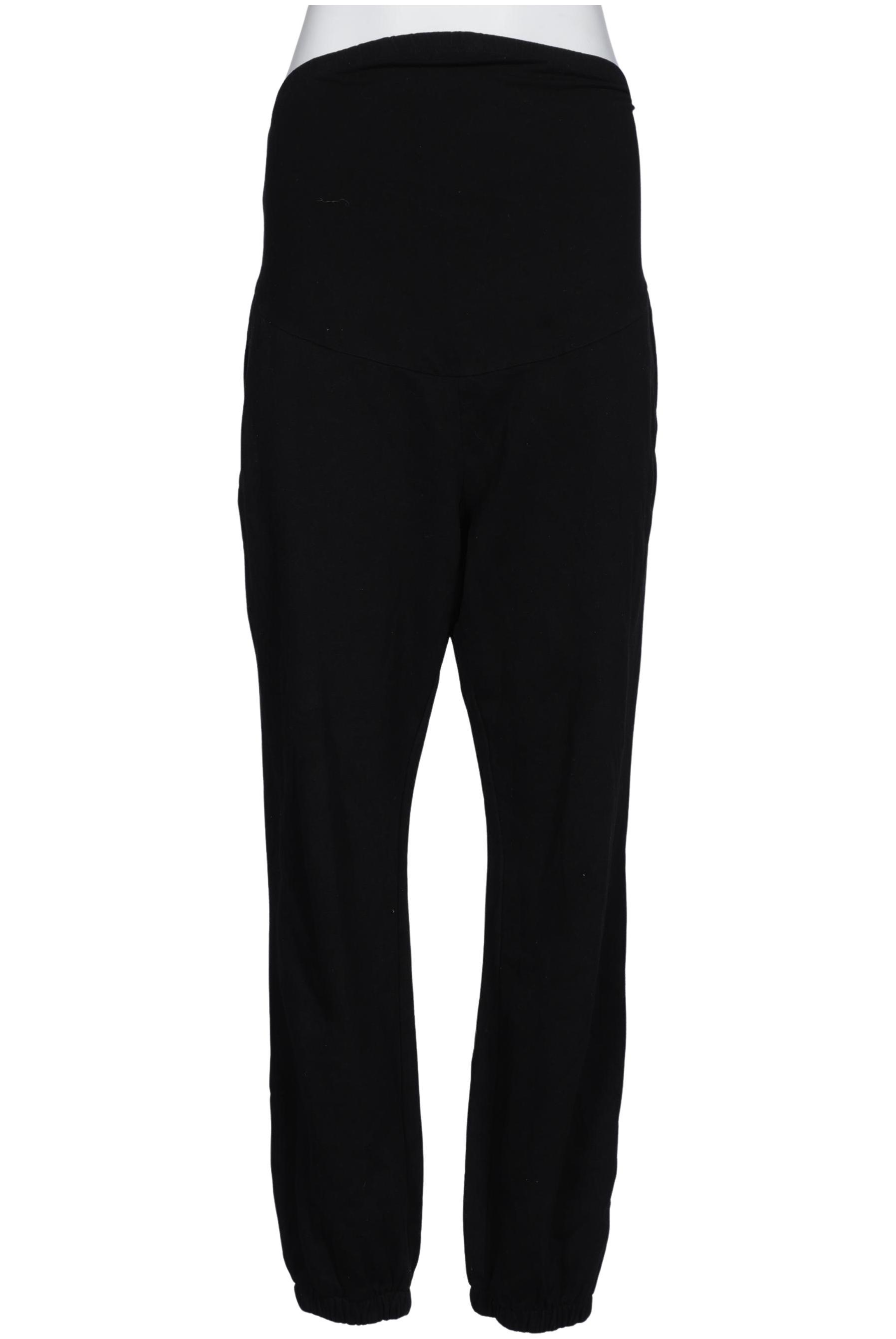 

H&M Mama Damen Stoffhose, schwarz, Gr. 0