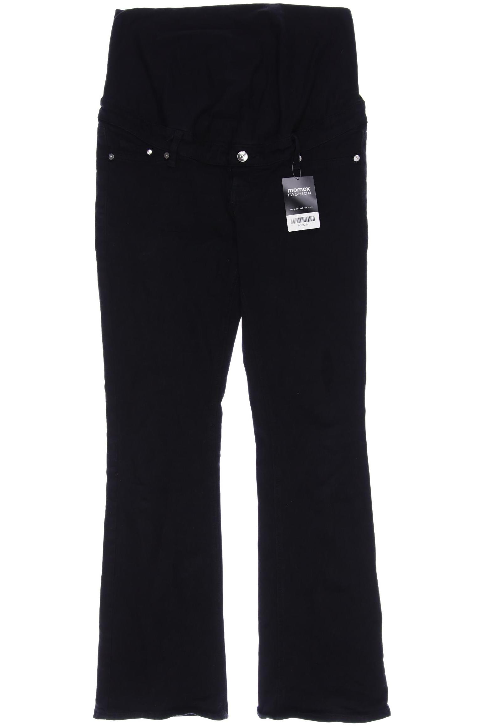

H&M Mama Damen Jeans, schwarz, Gr. 40