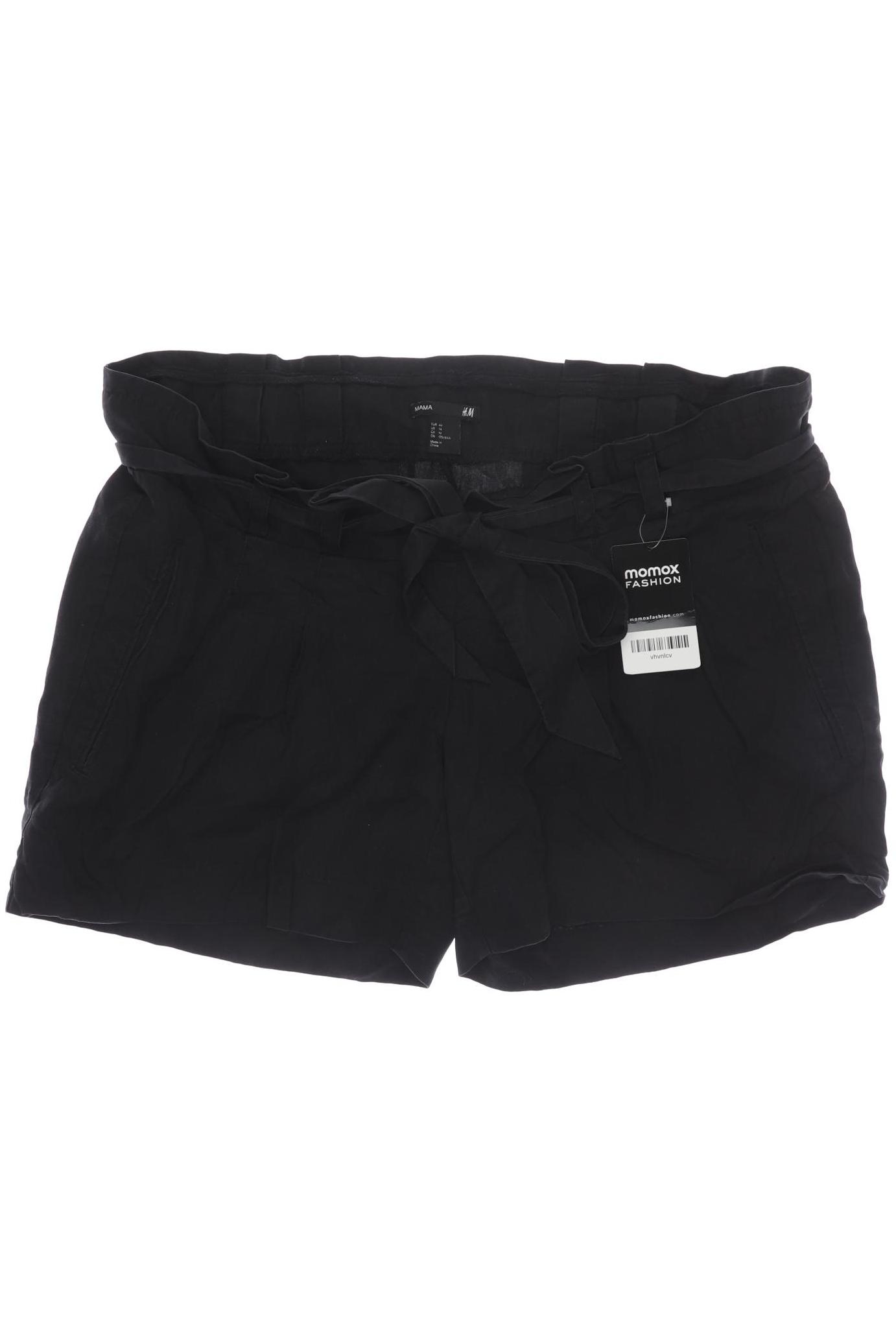 

H&M Mama Damen Shorts, schwarz, Gr. 44