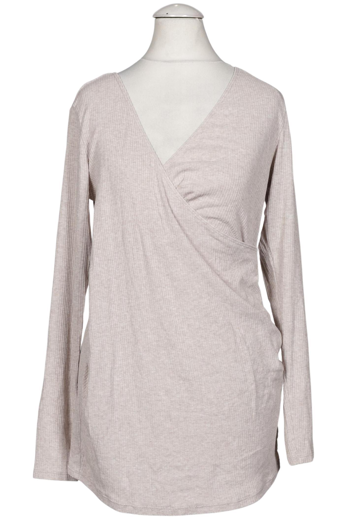 

H&M Mama Damen Langarmshirt, beige, Gr. 38