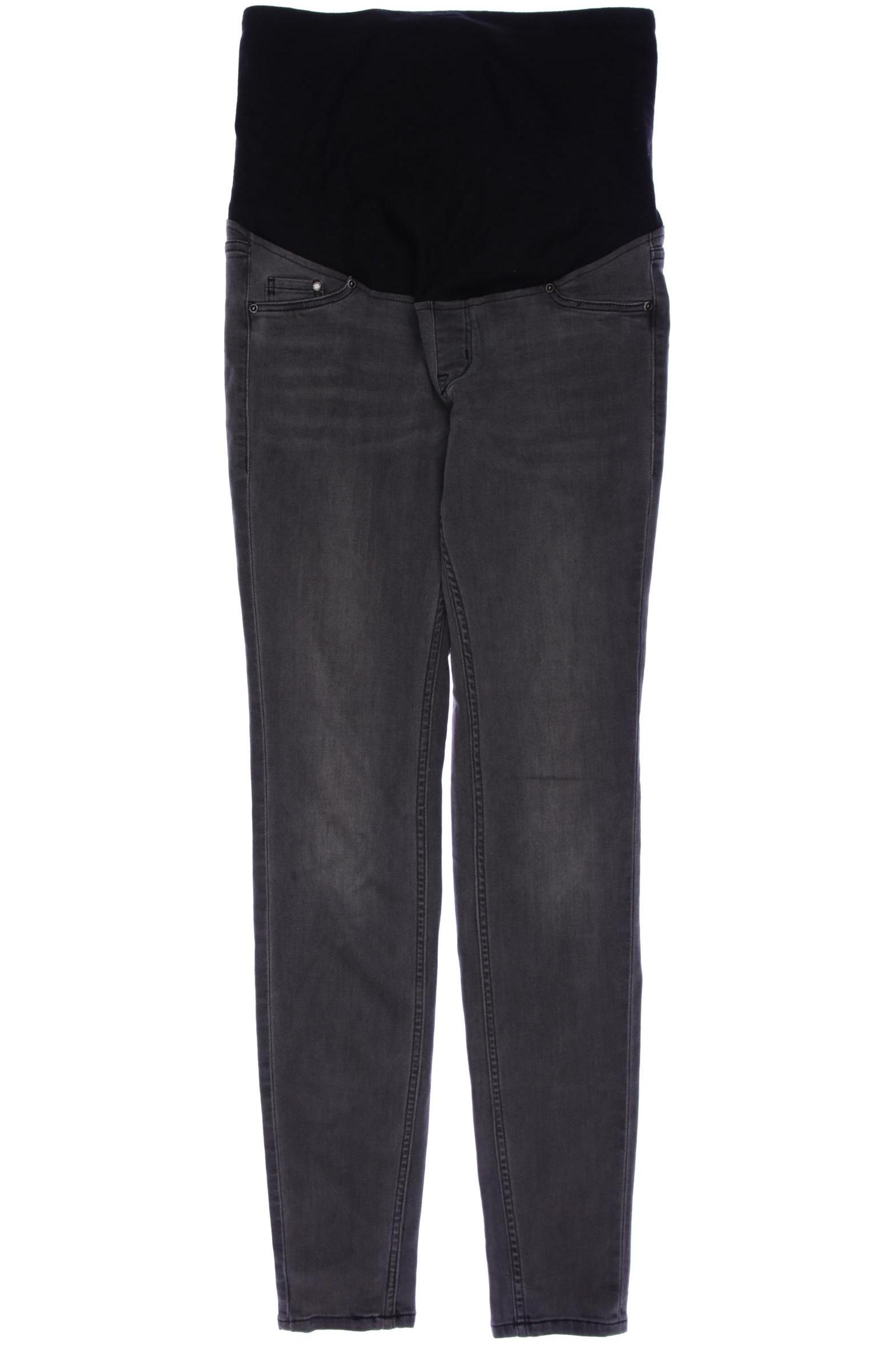

H&M Mama Damen Jeans, schwarz, Gr. 38