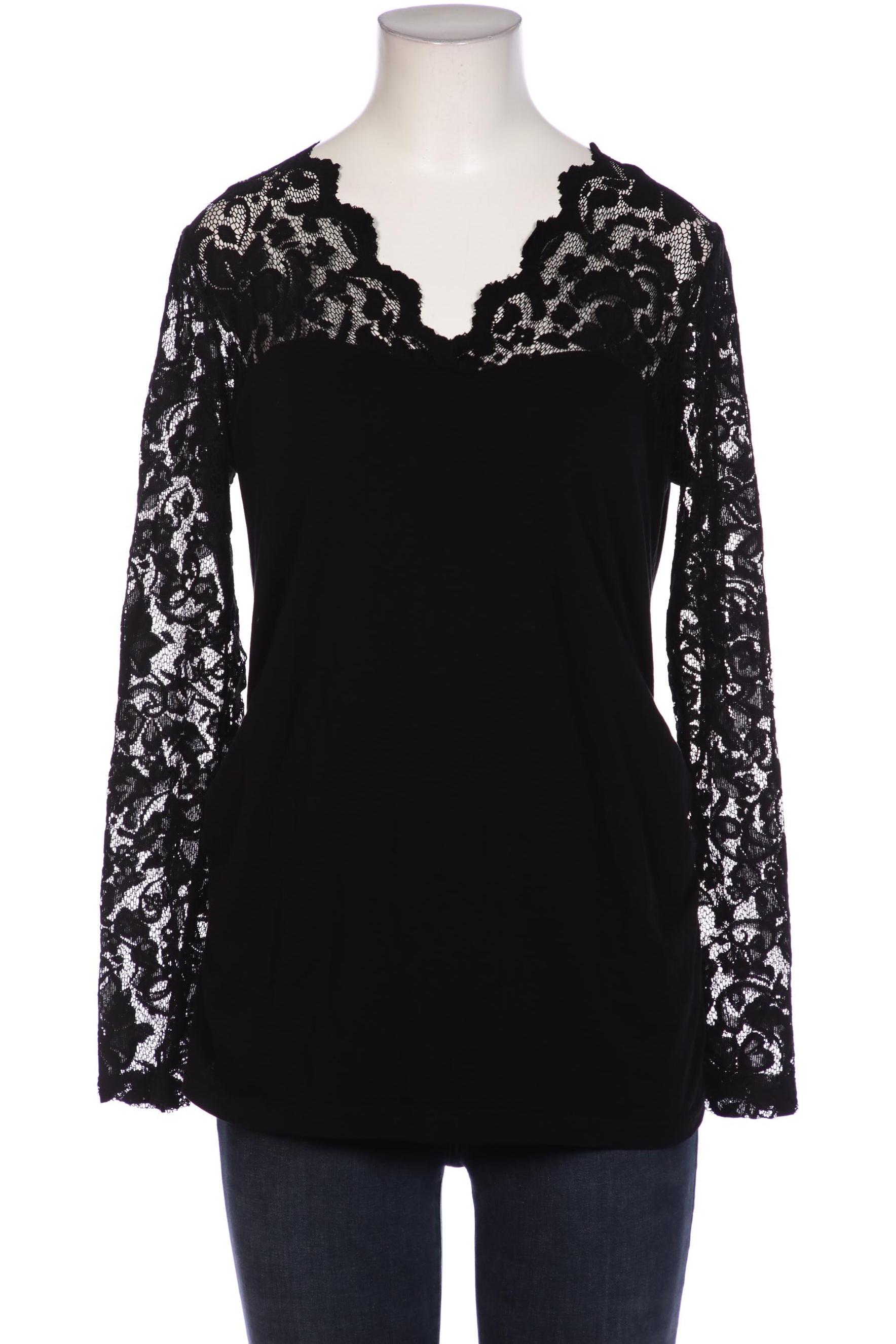 

H&M Mama Damen Langarmshirt, schwarz, Gr. 38