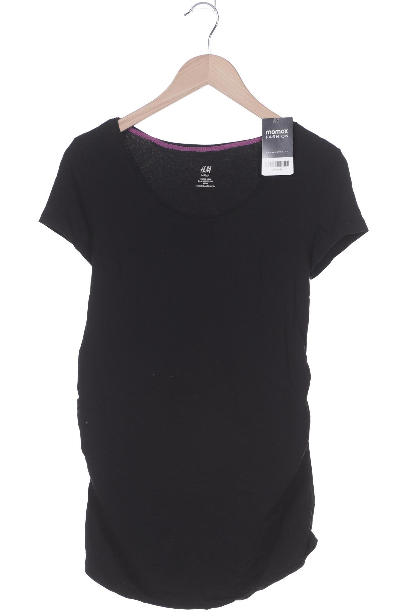 

H&M Mama Damen T-Shirt, schwarz, Gr. 38