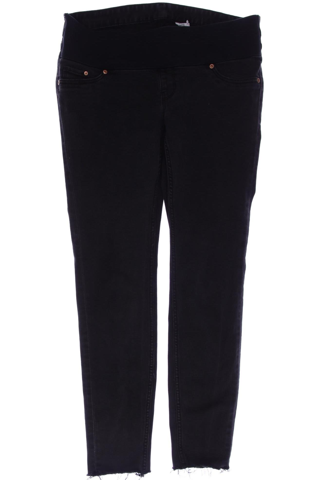 

H&M Mama Damen Jeans, schwarz, Gr. 40